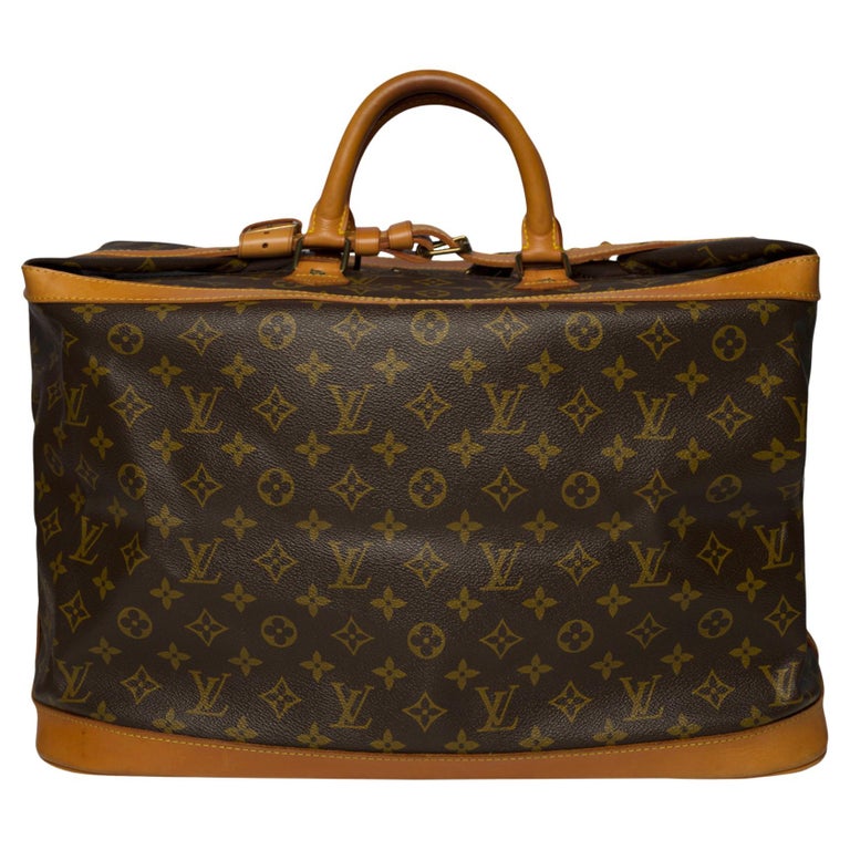 Beskatning Udfør Fælles valg Louis Vuitton Keepall 45 Travel bag in black épi leather at 1stDibs