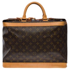 Rare Louis Vuitton 'Cruiser" Travel bag in brown Monogram canvas, gold hardware