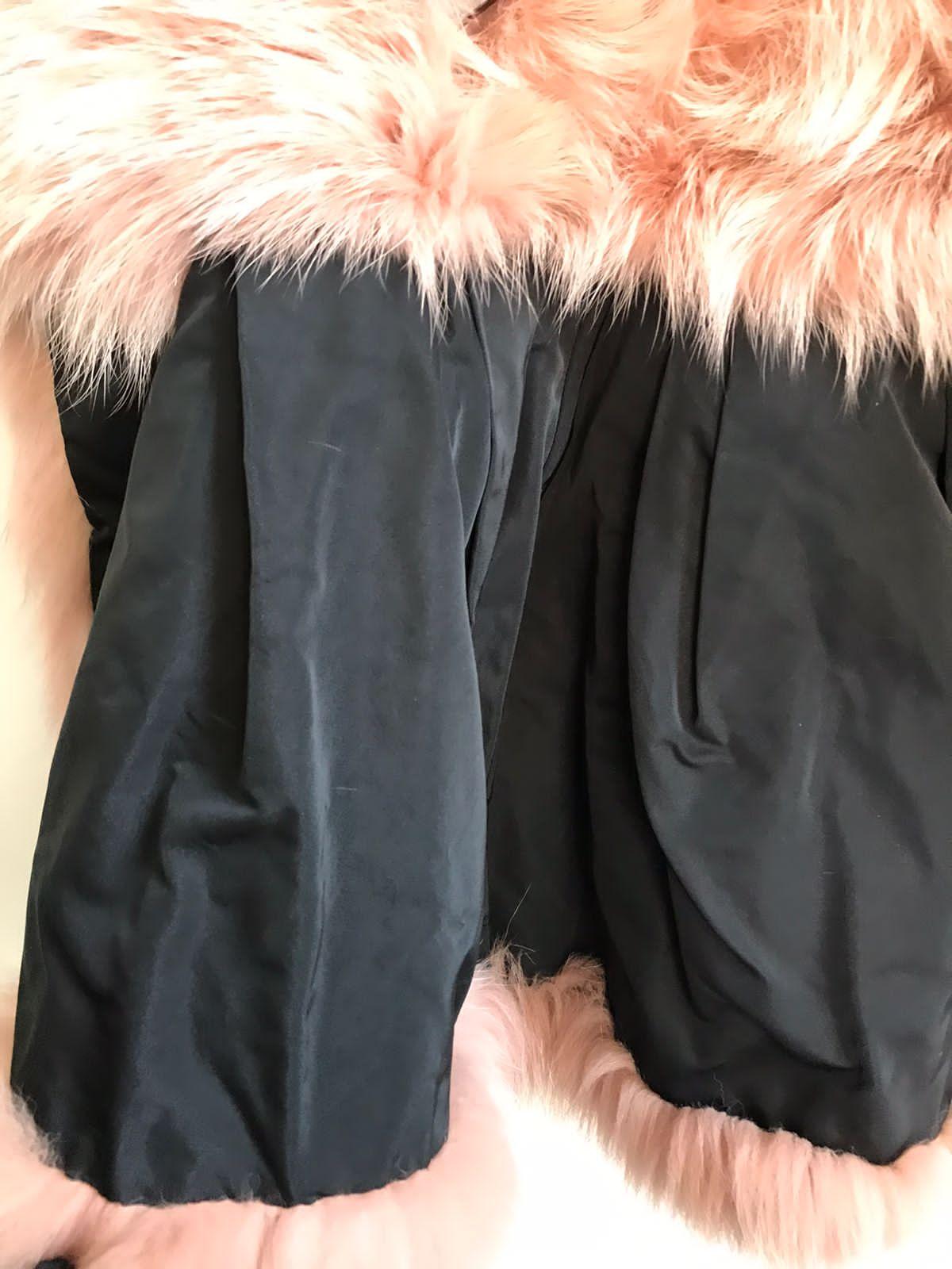 Rare Louis Vuitton Dirty Pink Fox Fur Bolero Jacket 2