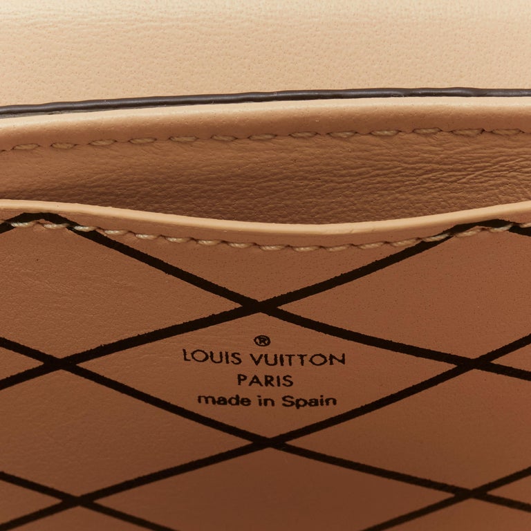 Louis Vuitton Monogram Petit Malle Bag Charm - Brown Keychains
