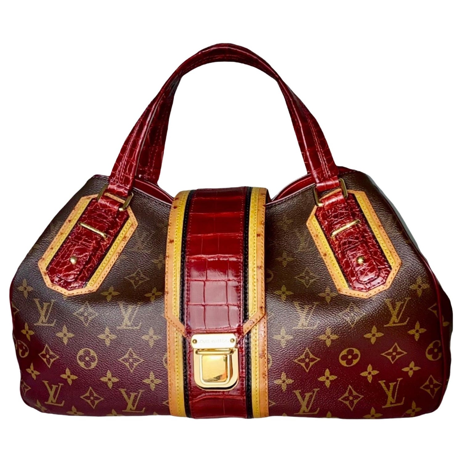 Louis Vuitton Multicolor Exotique Monogram Majestueux MM Bag