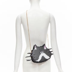 rare LOUIS VUITTON GRACE CODDINGTON 2019 Catogram grey epi Cat crossbody bag