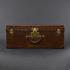 Rare Louis Vuitton Leather Shoe Case, circa 1910