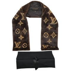 Louis Vuitton Extremely Rare Vison Monogramme Mink and Black