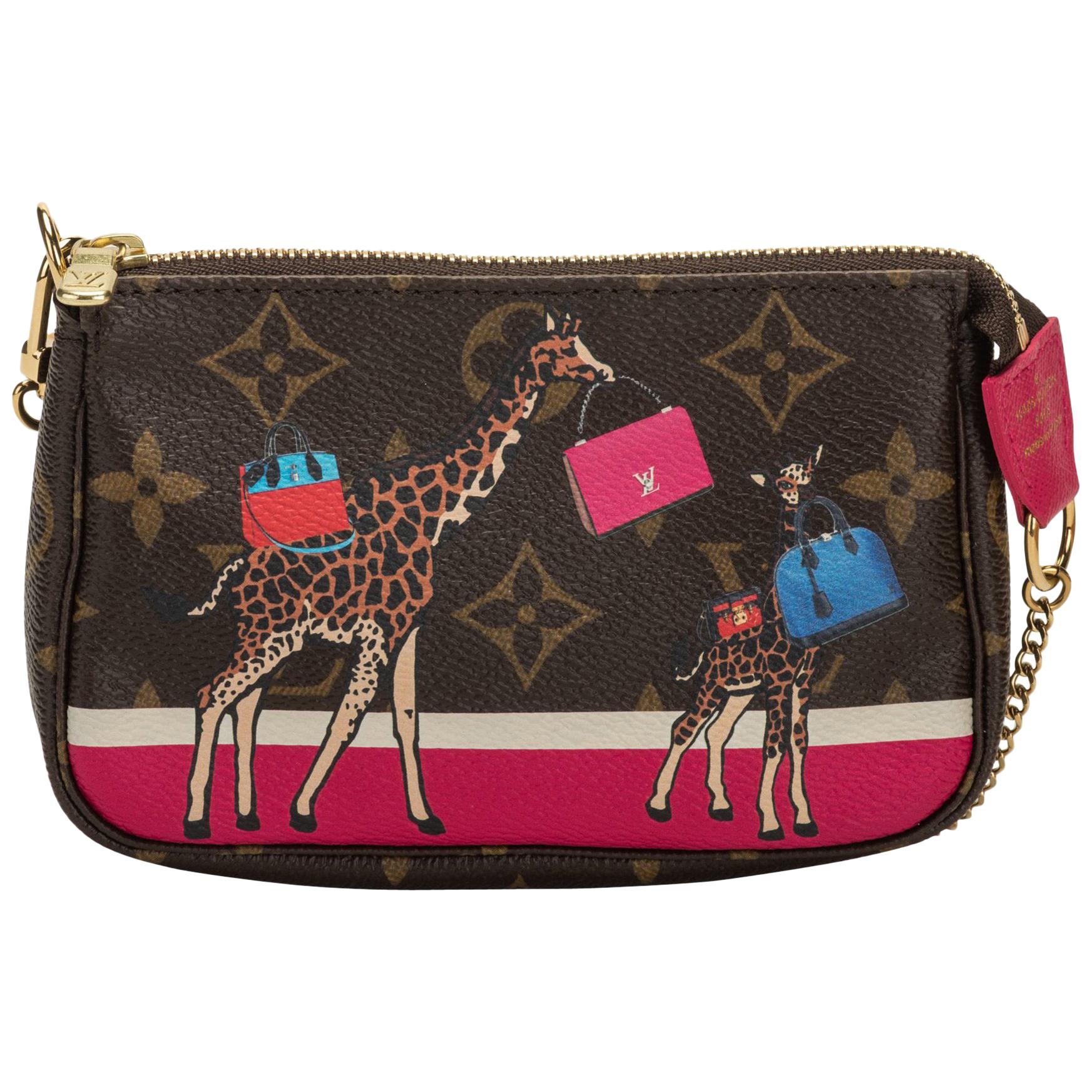 RARE Louis Vuitton Mini Monogram Limited Edition Giraffe Bag at 1stDibs