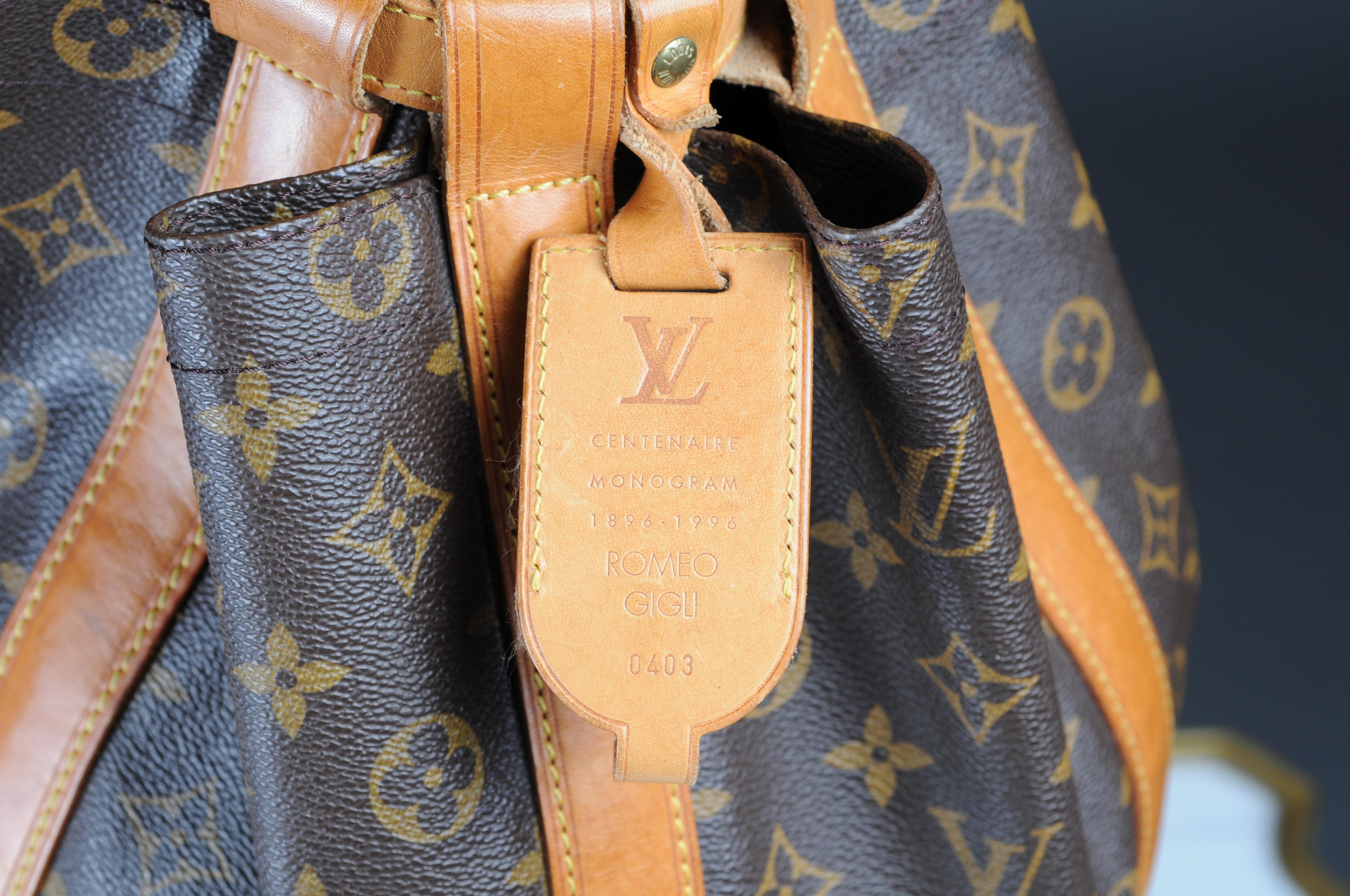 Women's or Men's Rare Louis Vuitton Romeo Gigli Football Bag  For Sale