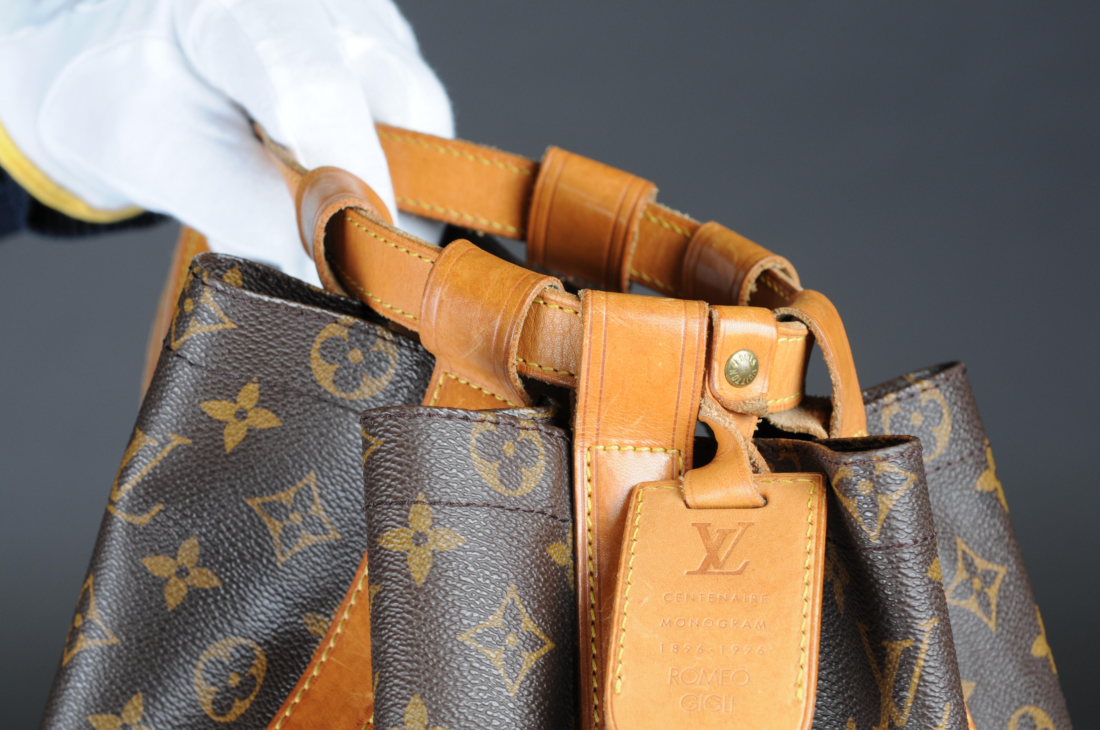 Rare Louis Vuitton Romeo Gigli Football Bag  For Sale 1