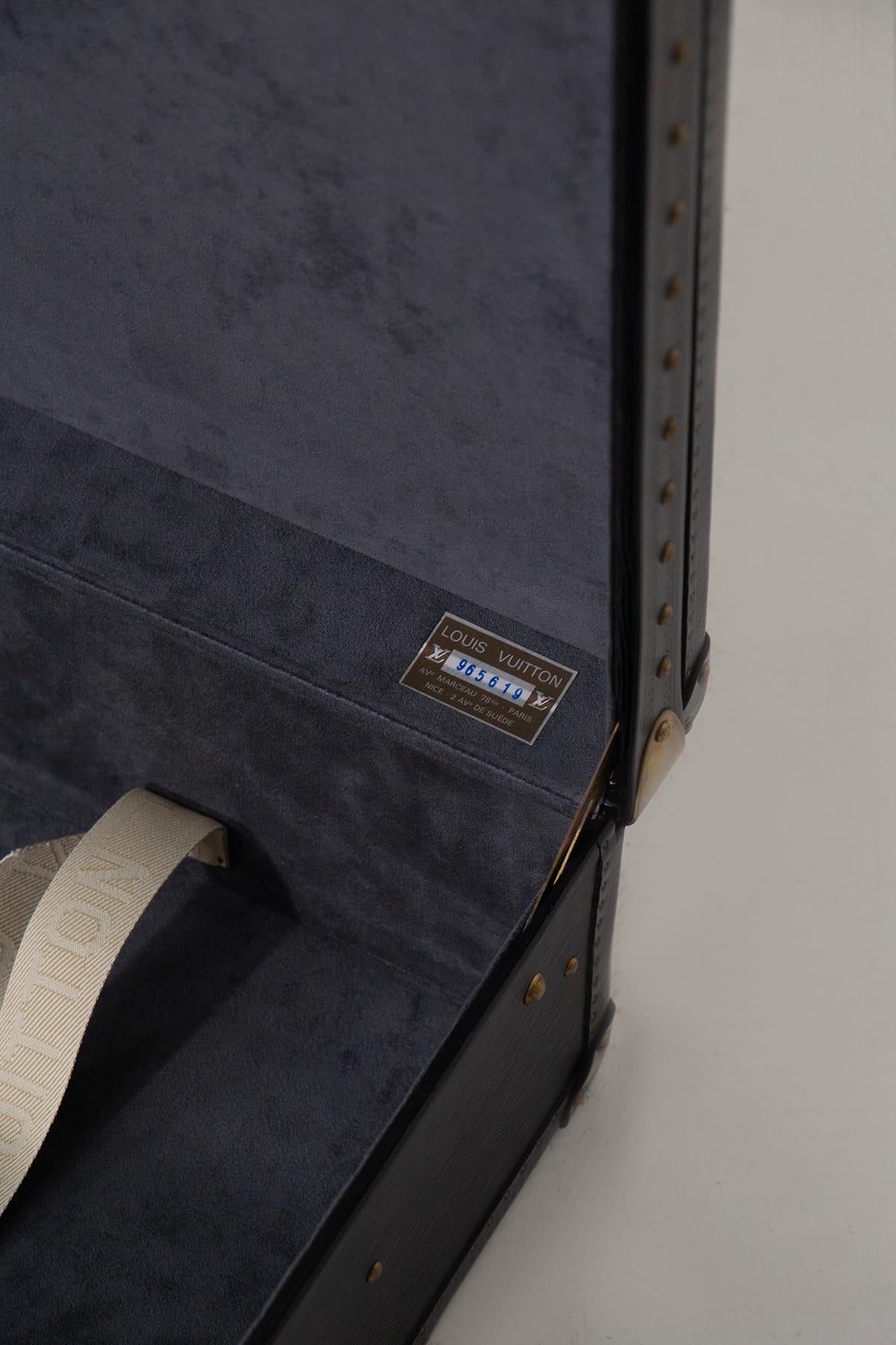 Seltenes Louis Vuitton Taigaleder, mit Kofferhülle im Angebot 3