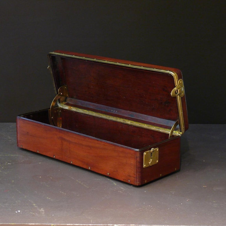 Antique Louis Vuitton monogram toolbox 1910 - Pinth Vintage Luggage