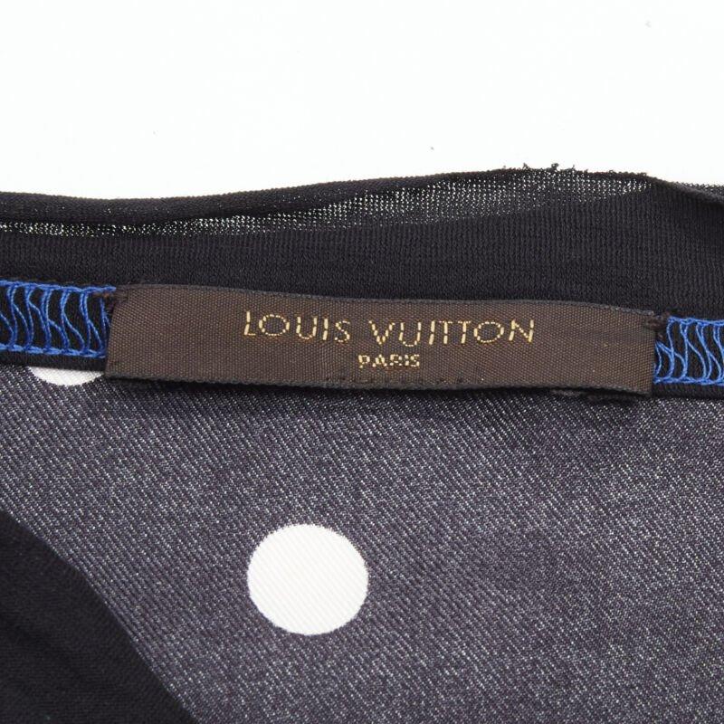 Seltenes LOUIS VUITTON Vintage Stephen Sprouse Leoparden-Patchwork-TShirt S im Angebot 4