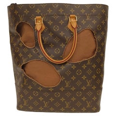 Seltene Louis Vuitton x Rei Kawakubo Monogramm Cut-Out Tote mit Ausschnitt