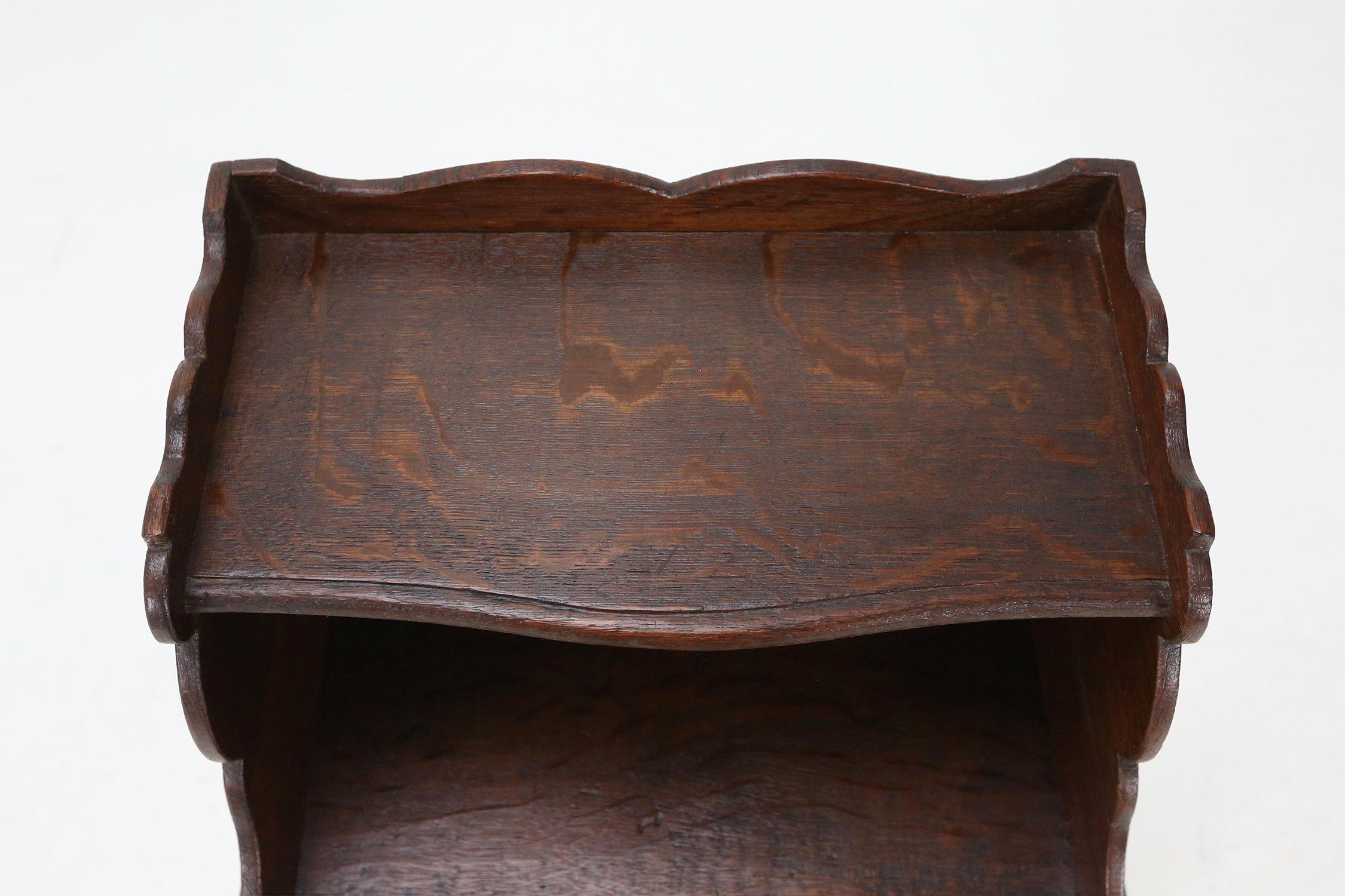 Rare Louis XV style Nightstand in Wood, France ca. 1900 For Sale 1