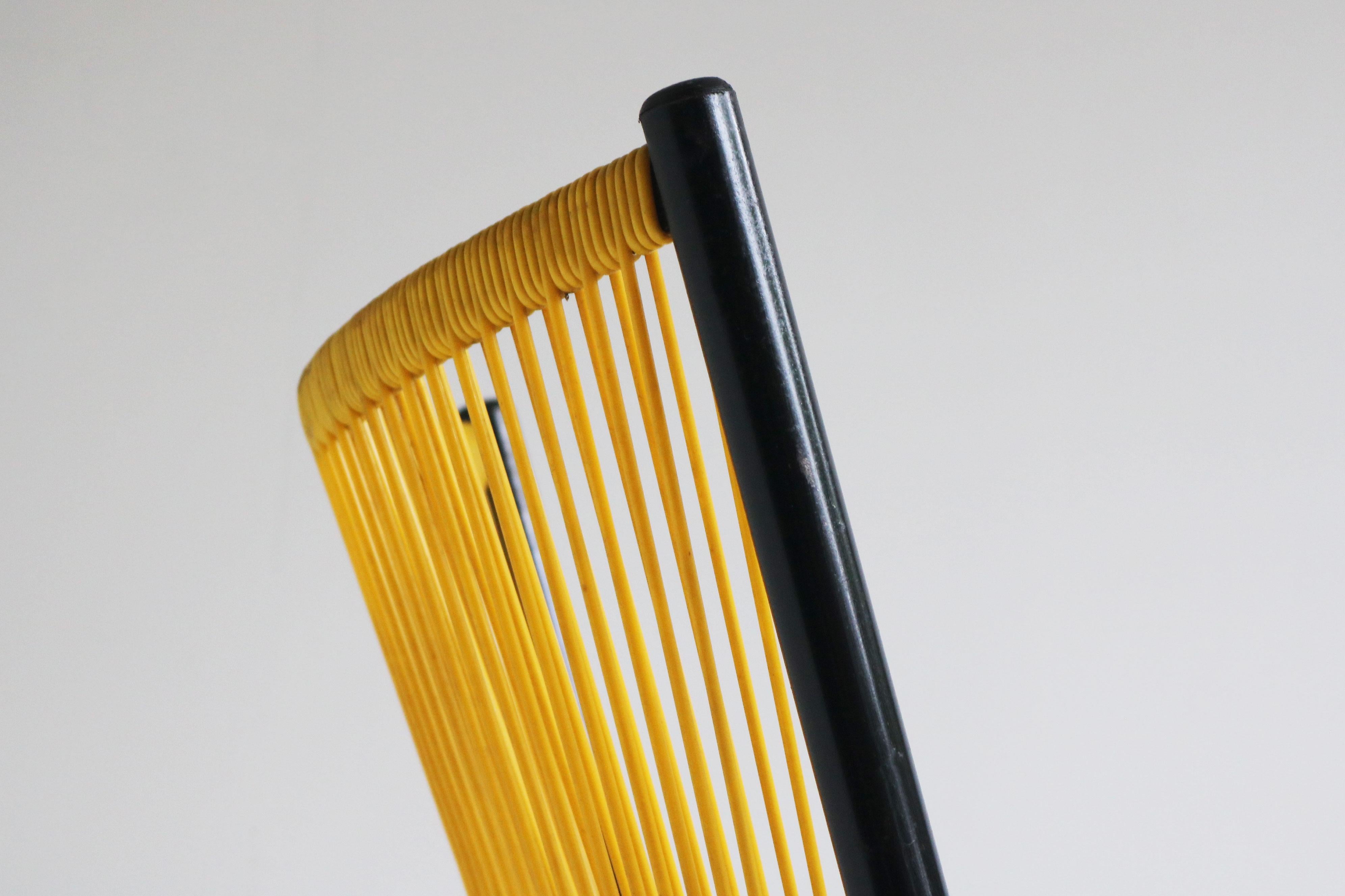 Rare lounge chair by Andre Monpoix 1950 France foldable For Sale 2