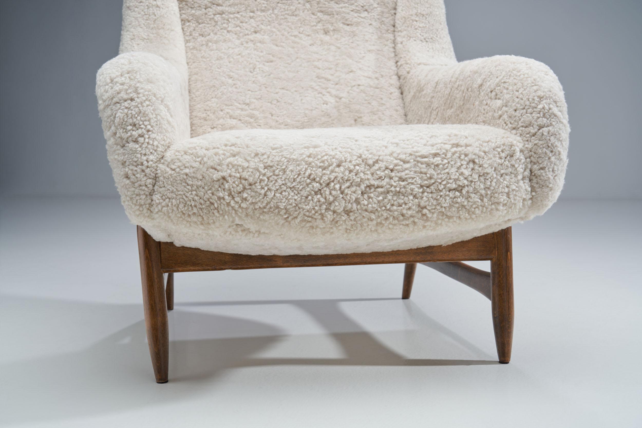 Rare Lounge Chair by Bengt Ruda for Artifort, The Netherlands 1960s For Sale 1