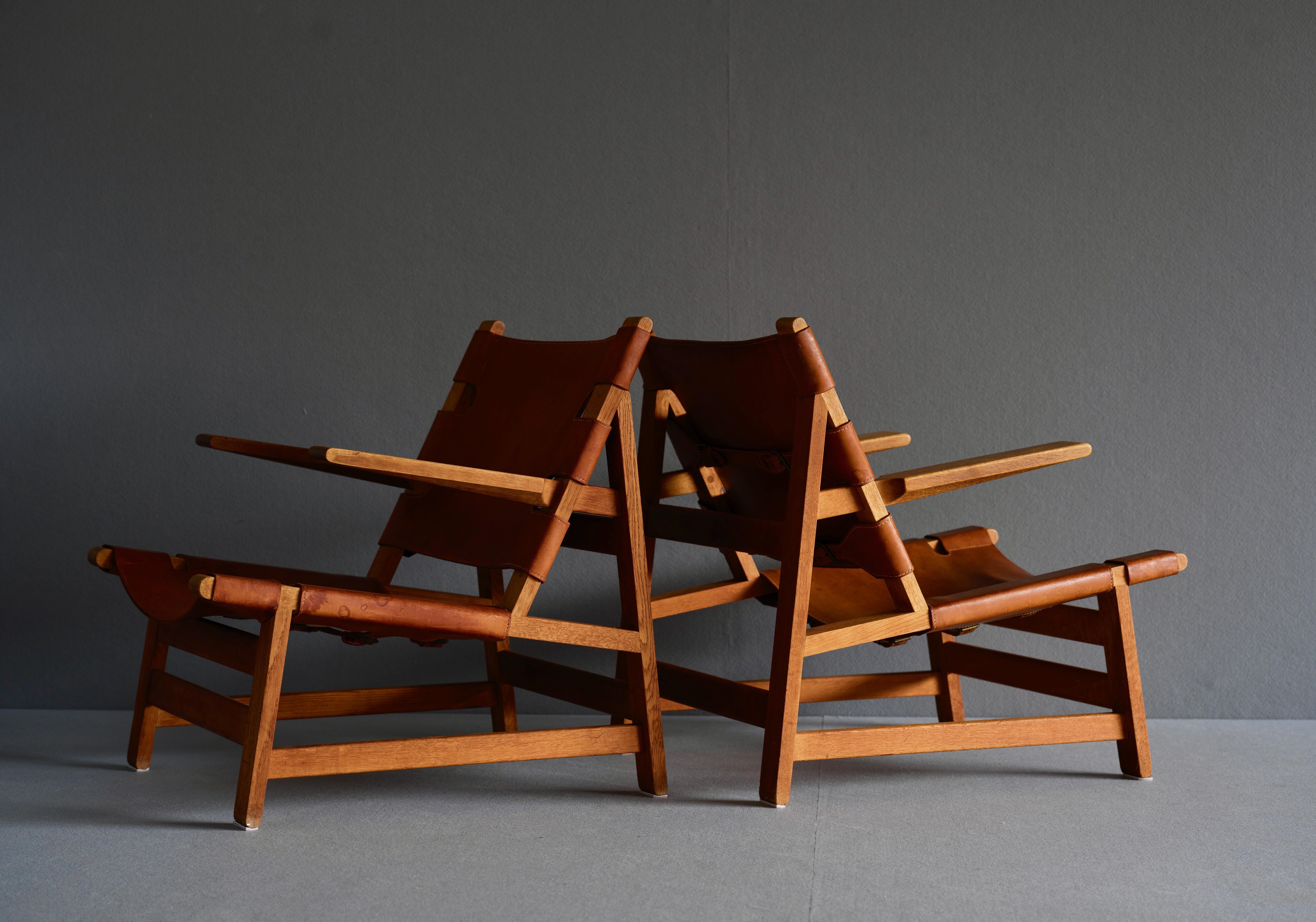 Mid-Century Modern Rare Lounge Chair by Borge Mogensen