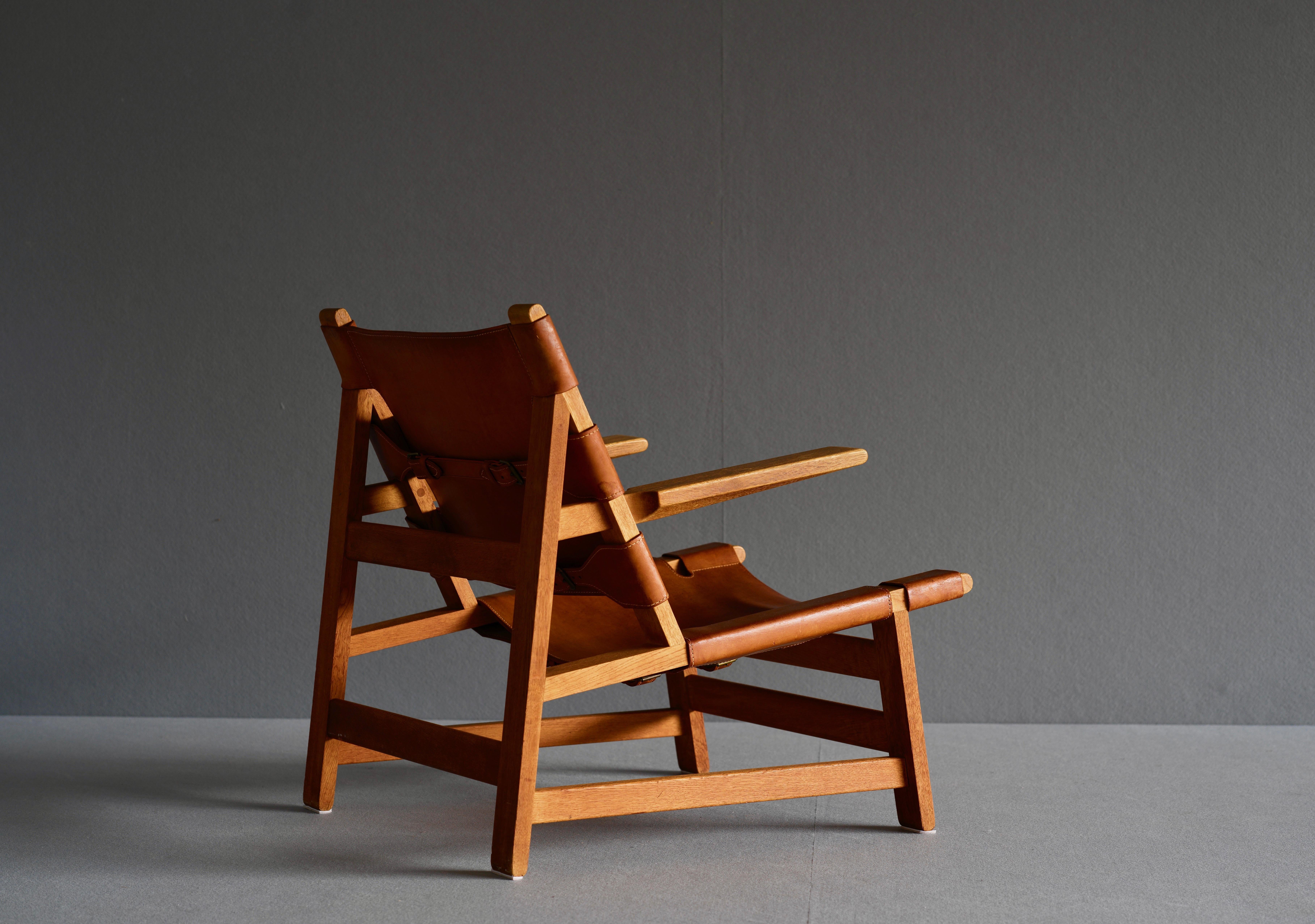 Rare Lounge Chair by Borge Mogensen 1