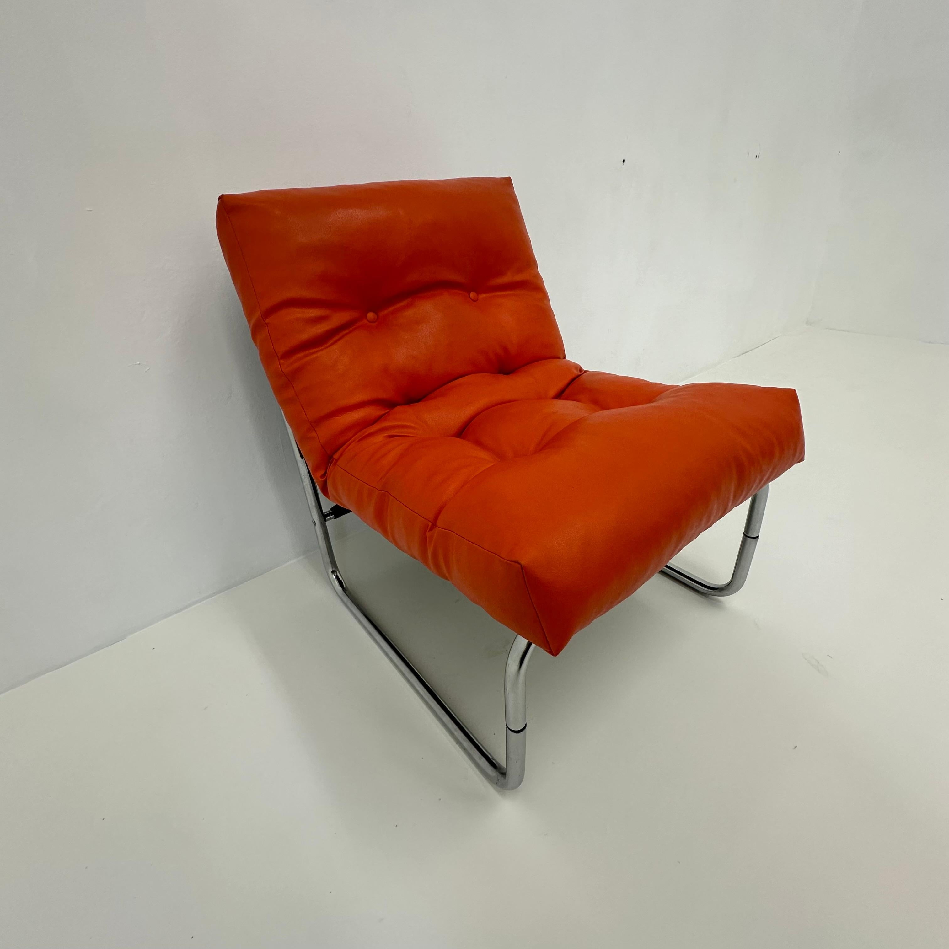 Rare lounge chair by Gillis Lundgren for Ikea, model “Pixi”, 1970s For Sale 1