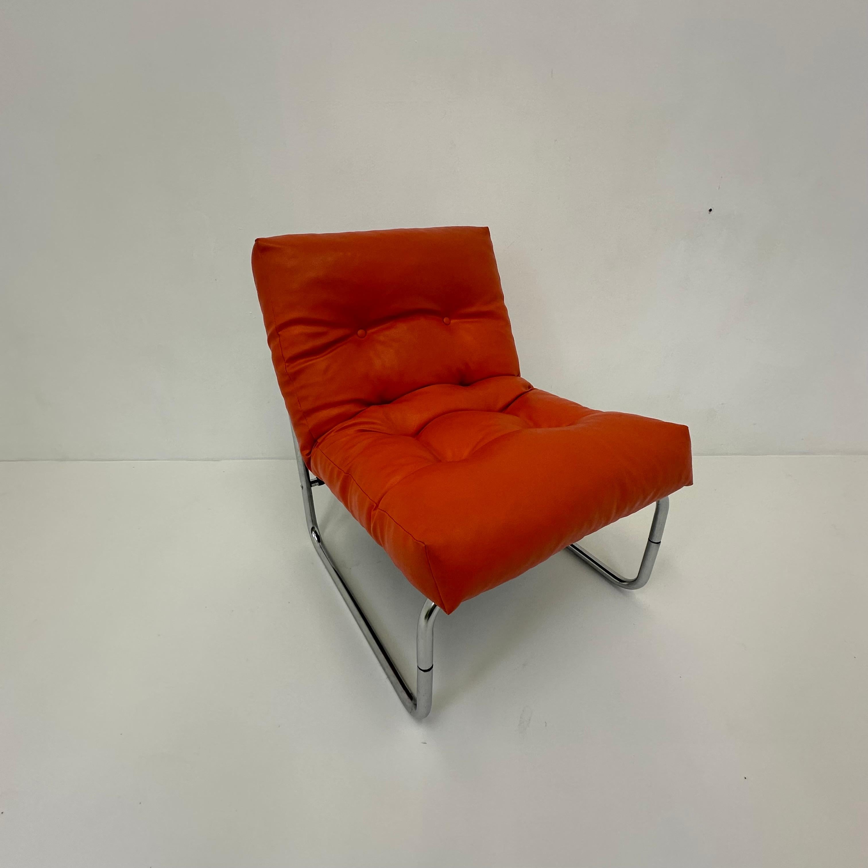 Rare lounge chair by Gillis Lundgren for Ikea, model “Pixi”, 1970s For Sale 2