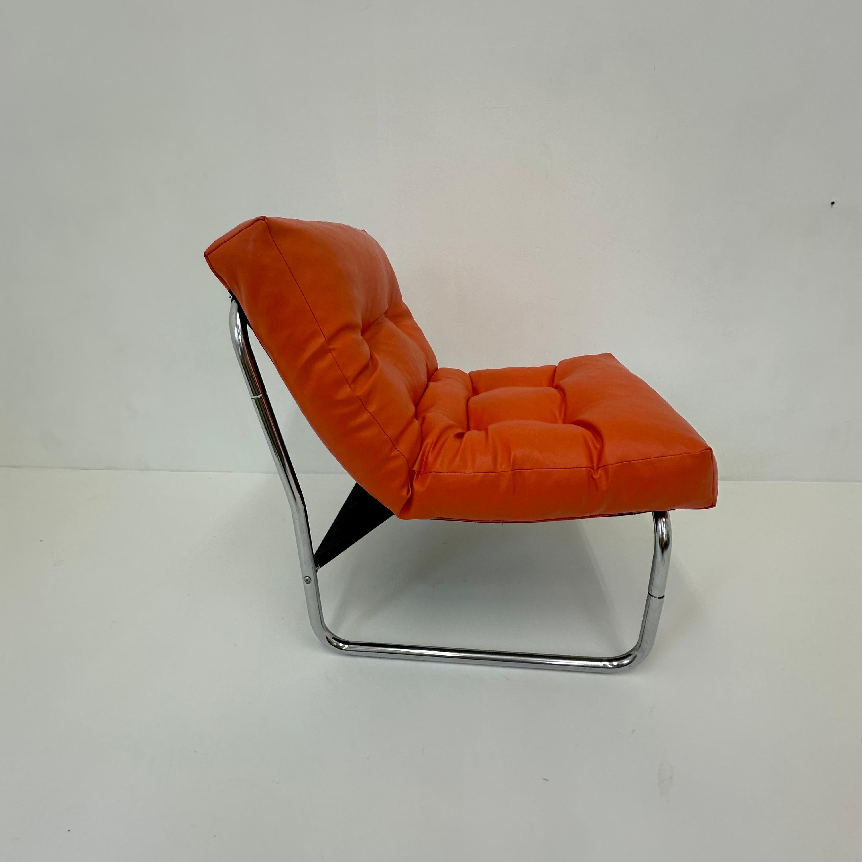 Rare lounge chair by Gillis Lundgren for Ikea, model “Pixi”, 1970s For Sale 7