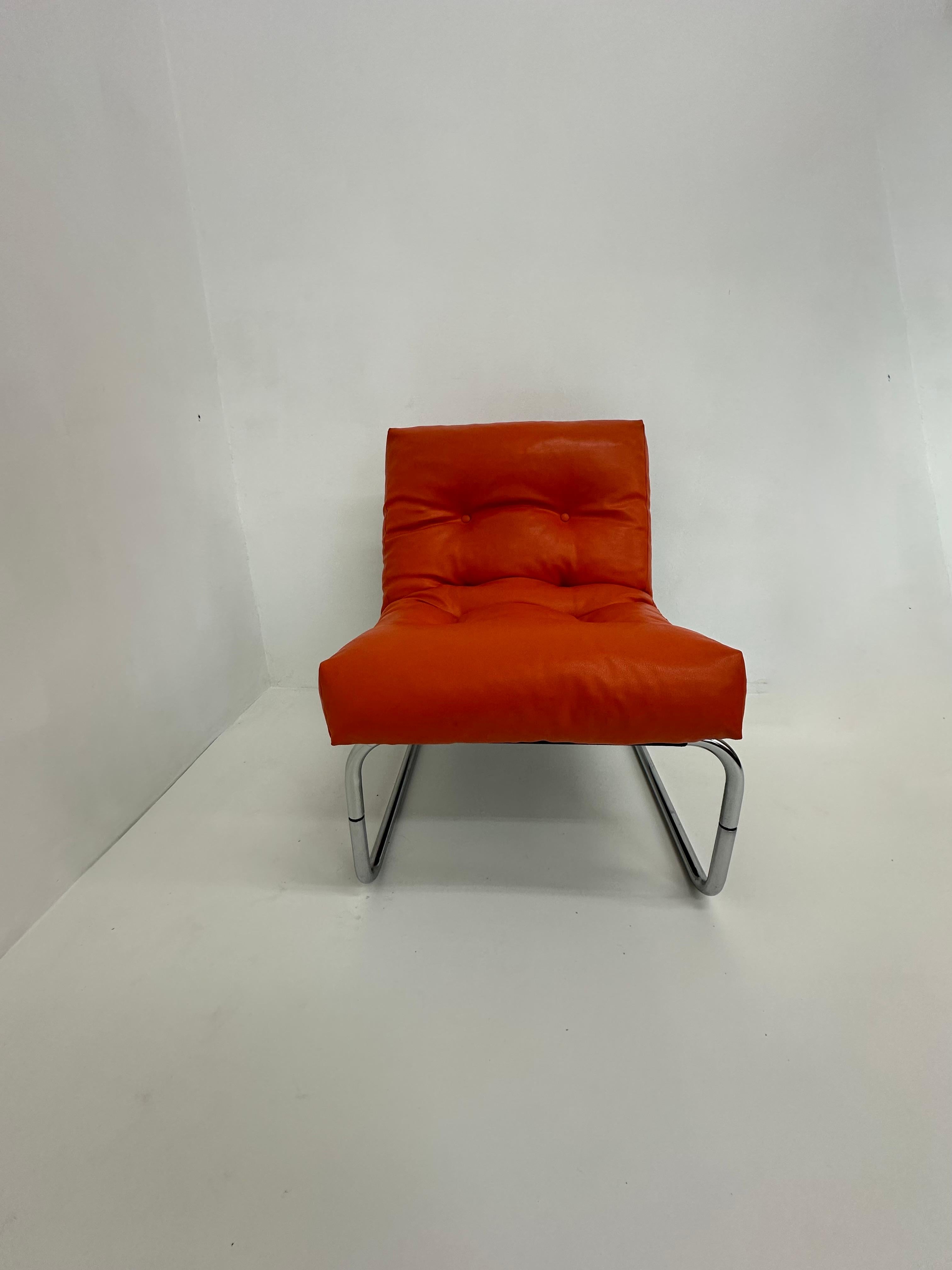 Rare lounge chair by Gillis Lundgren for Ikea, model “Pixi”, 1970s

Dimensions: 59cm W , 70cm D, 76cm H, 45cm H seat
Condition: Very Good
Period: 1970’s
Producer: Ikea
Designer: Gillis Lundgren
Model: Pixi

