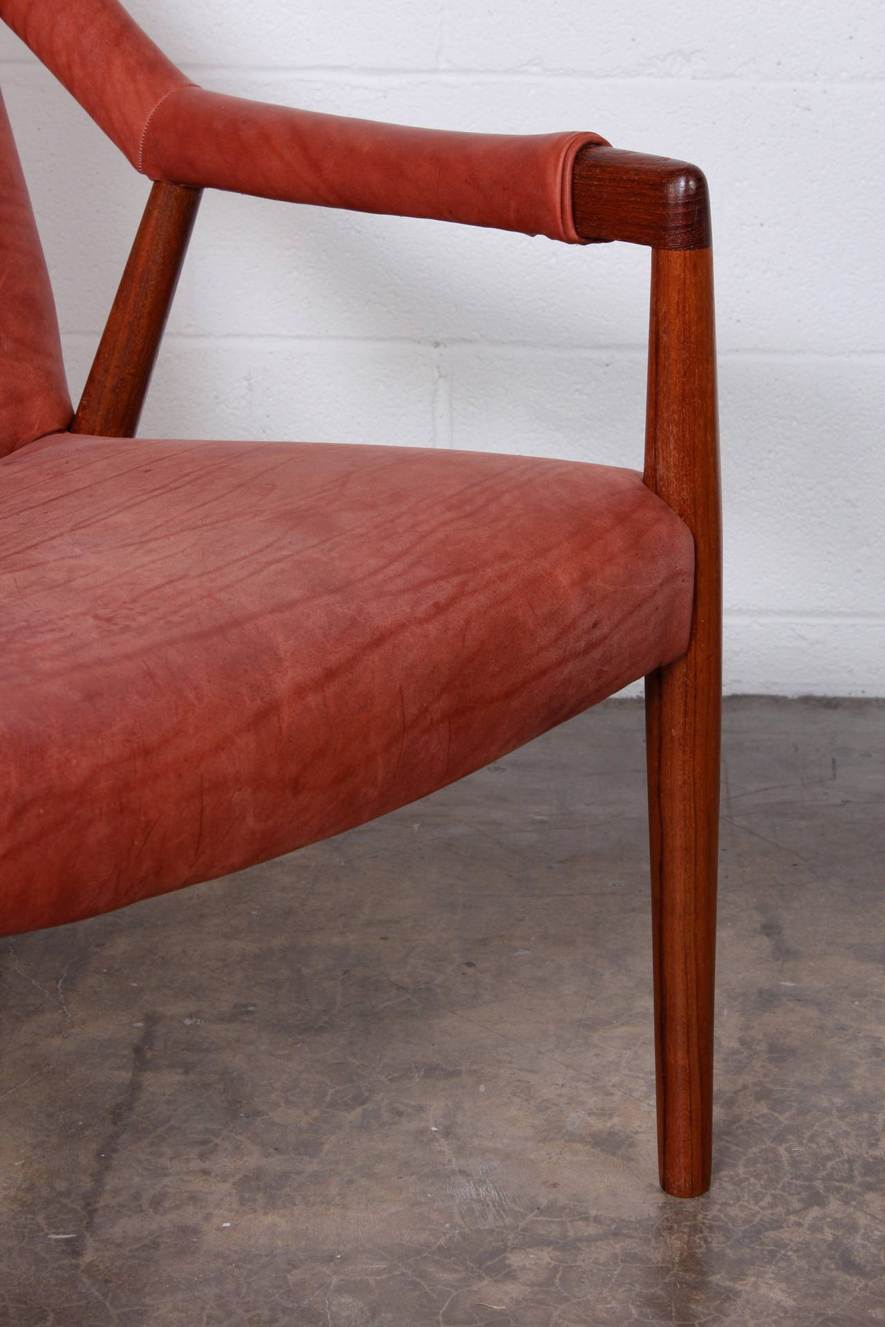 Rare Lounge Chair by Ib Kofod-Larsen 4