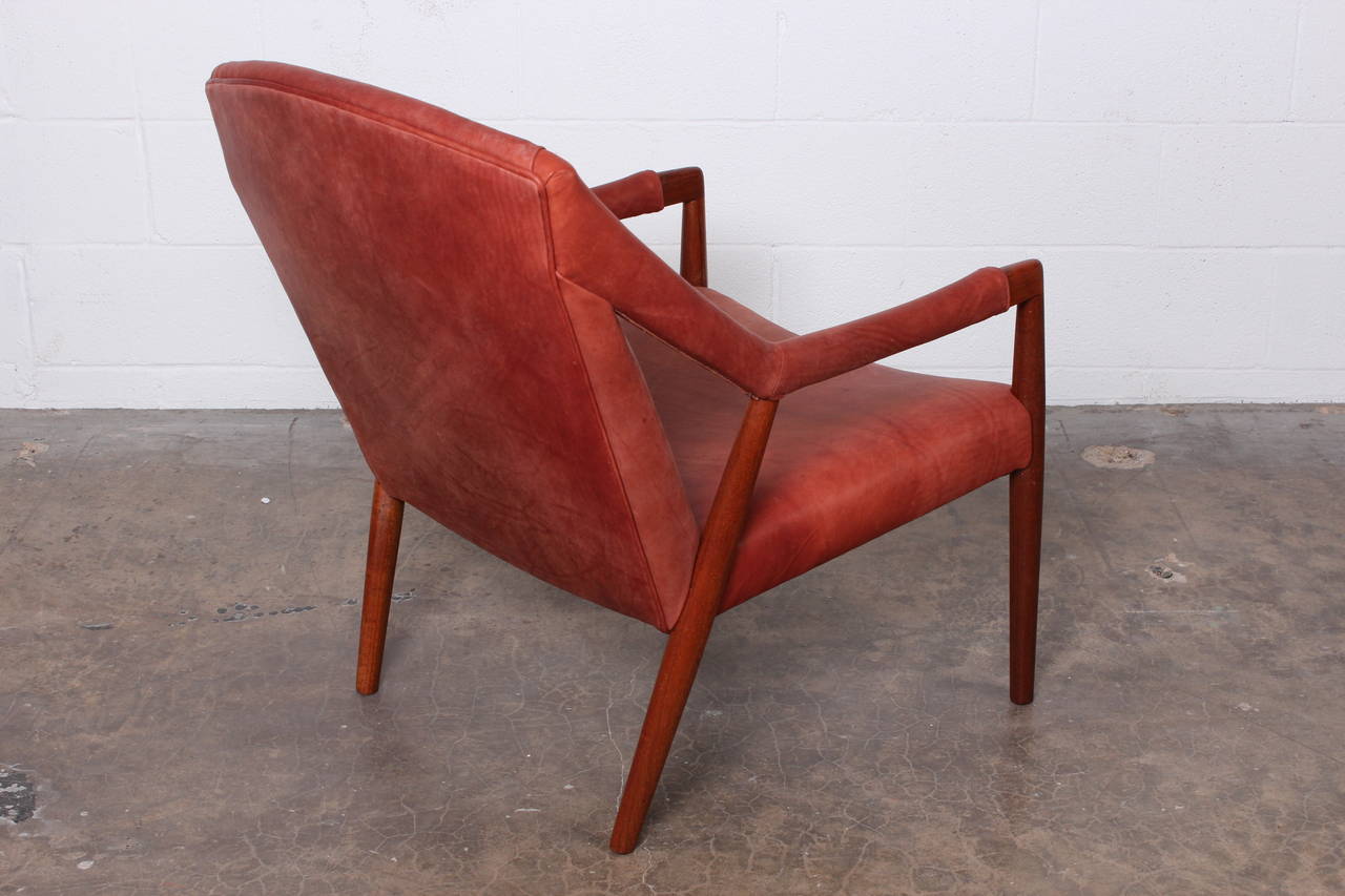 Rare Lounge Chair by Ib Kofod-Larsen 1