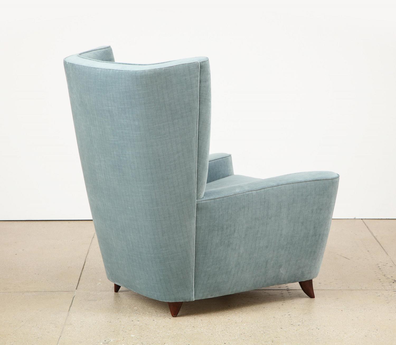 Mid-Century Modern Rare Lounge Chair by Paolo Buffa