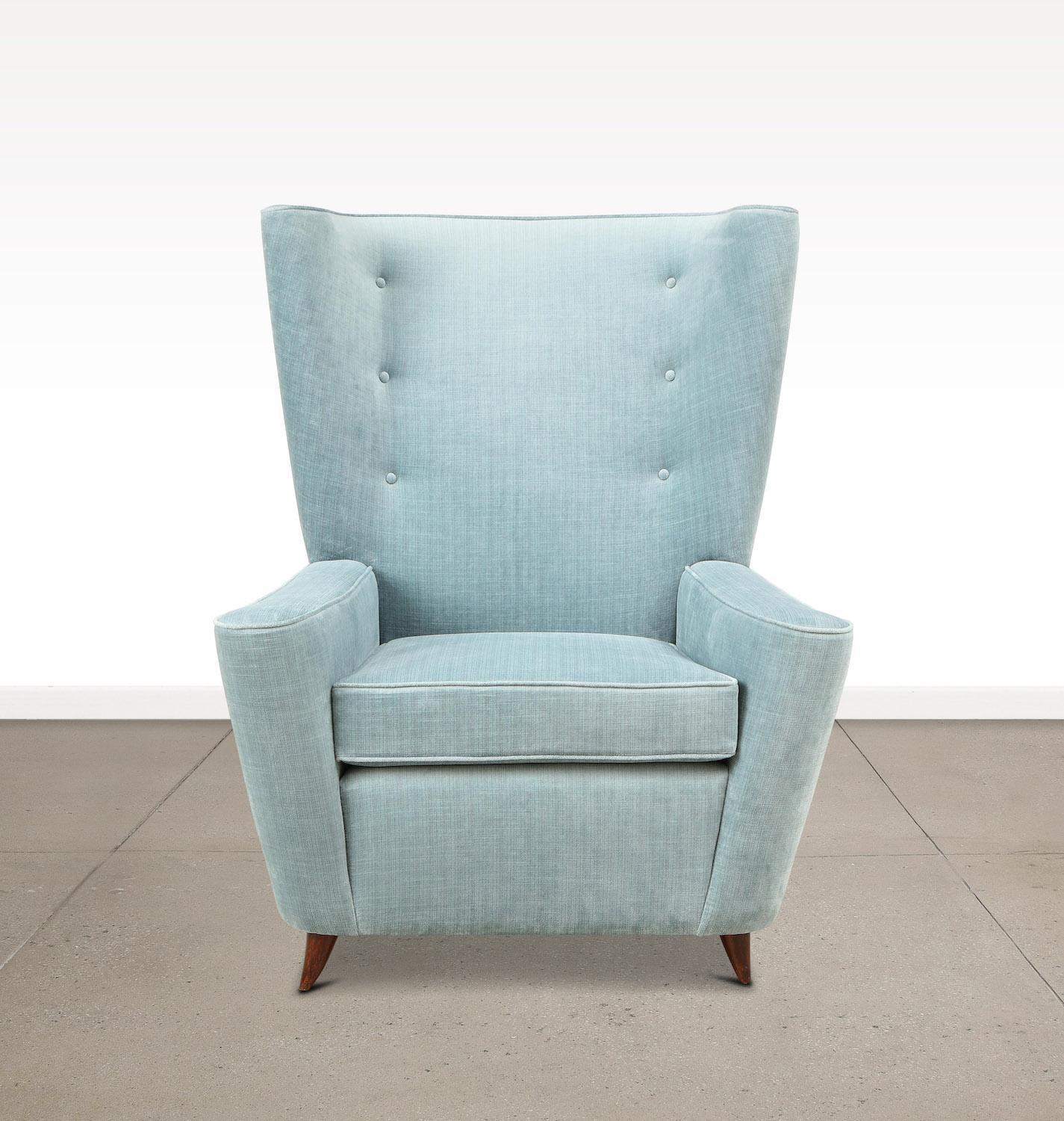 Italian Rare Lounge Chair by Paolo Buffa