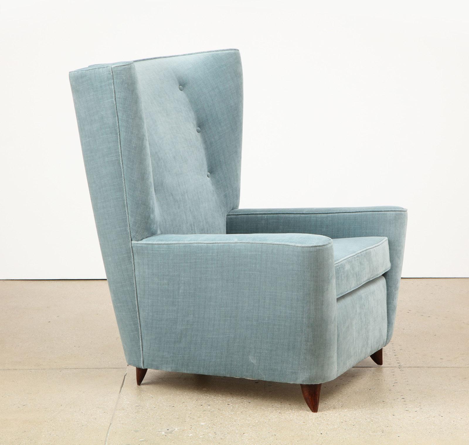 Wood Rare Lounge Chair by Paolo Buffa