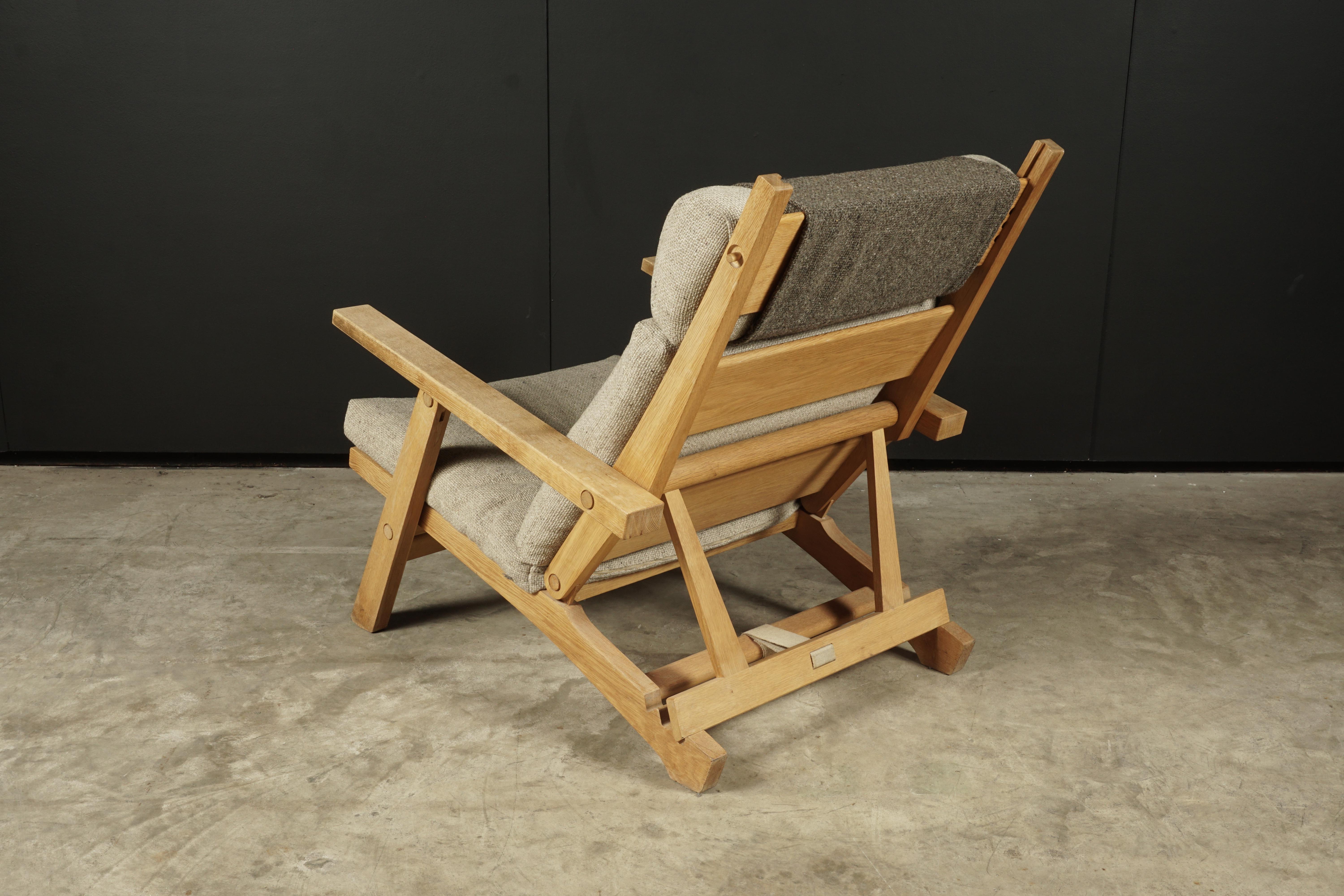 European Rare Lounge Chair Designed by Hans Wegner, Model AP71, Denmark, 1968