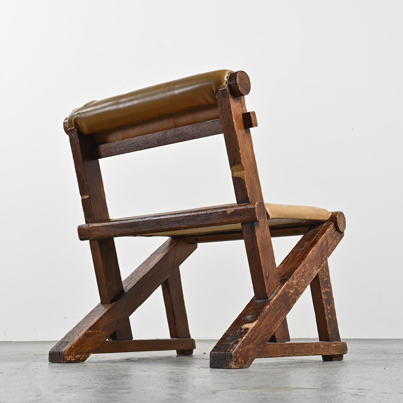 Rare Lounge Chair from Edelweiss bar, under the direction of Charlotte Perriand 3