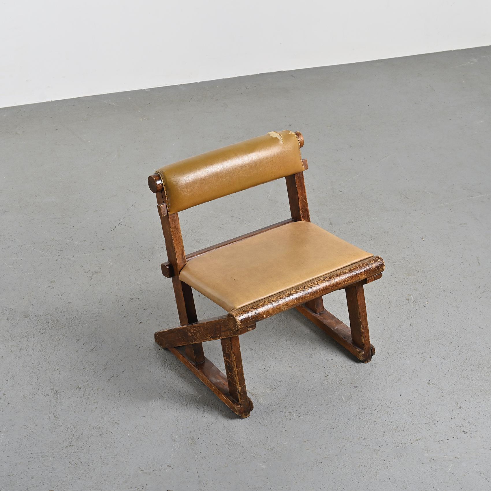 Rare Lounge Chair from Edelweiss bar, under the direction of Charlotte Perriand 6