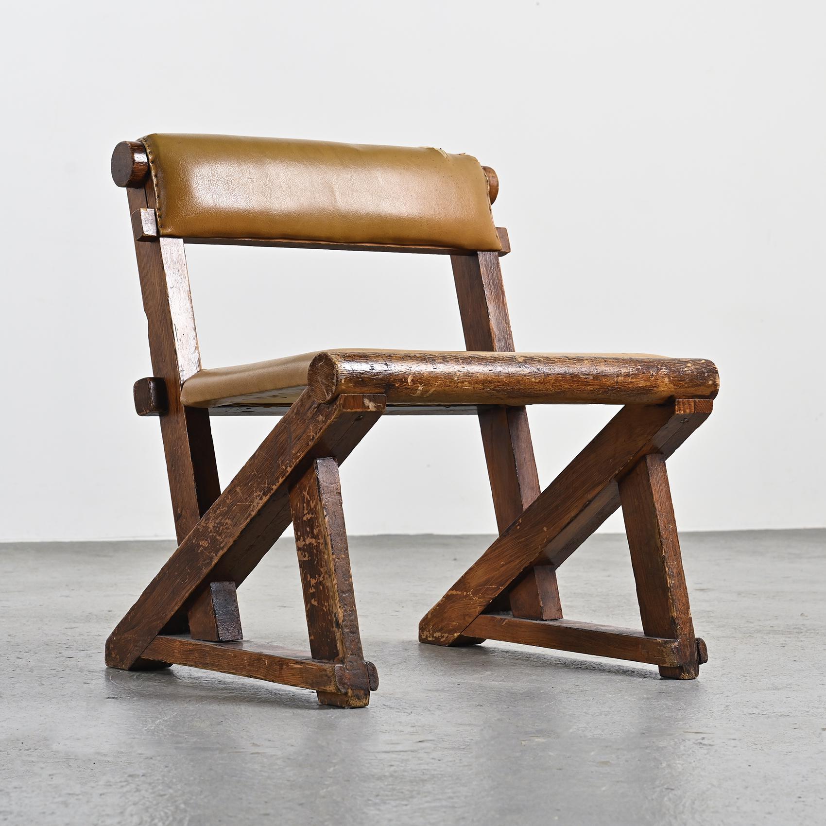 Rare Lounge Chair from Edelweiss bar, under the direction of Charlotte Perriand 7