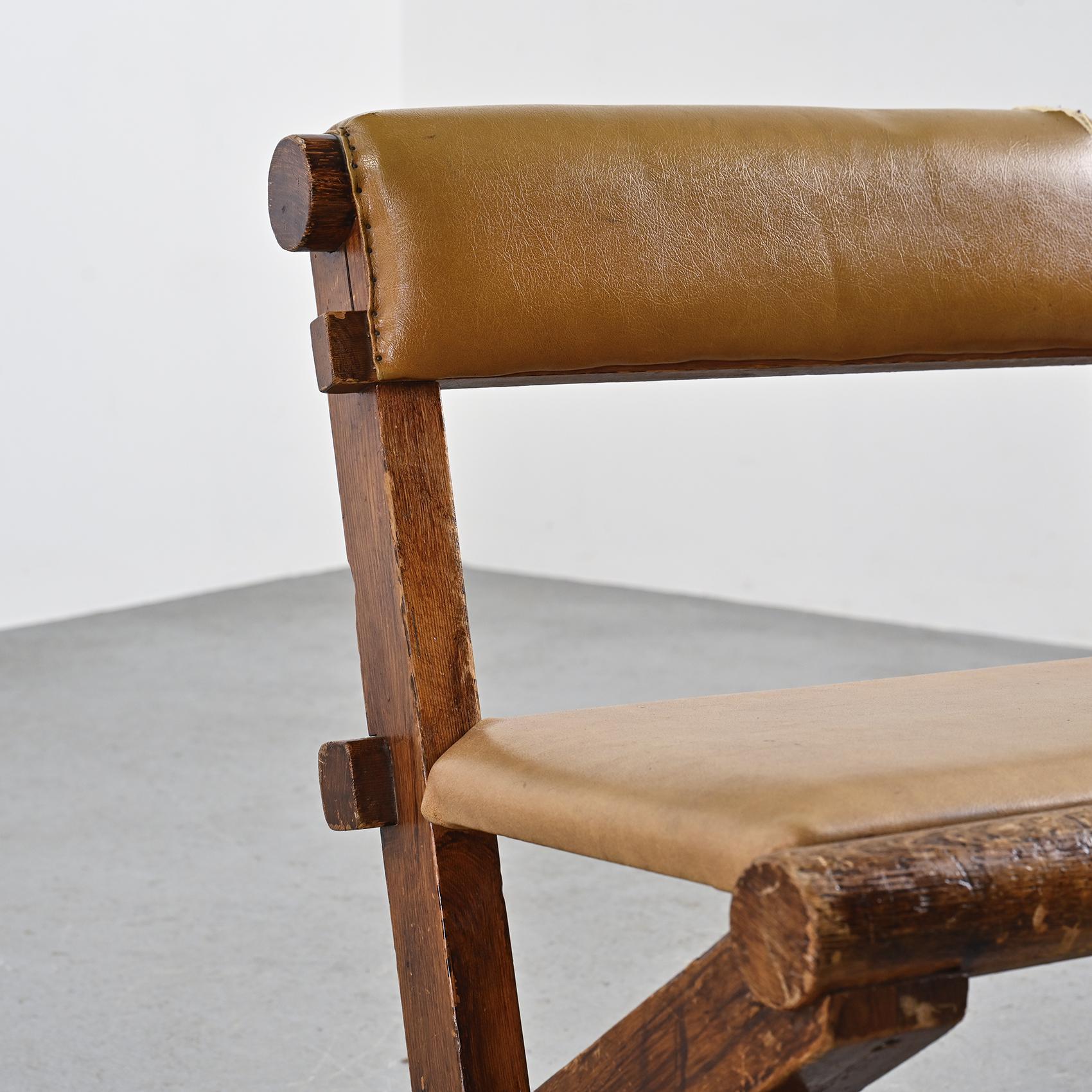 Rare Lounge Chair from Edelweiss bar, under the direction of Charlotte Perriand 2