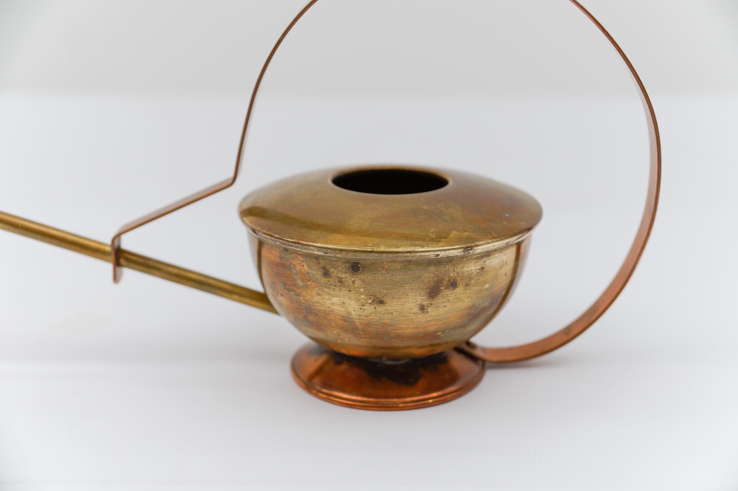 Raro e grazioso Can in ottone e rame, anni '50, Austria in vendita 1