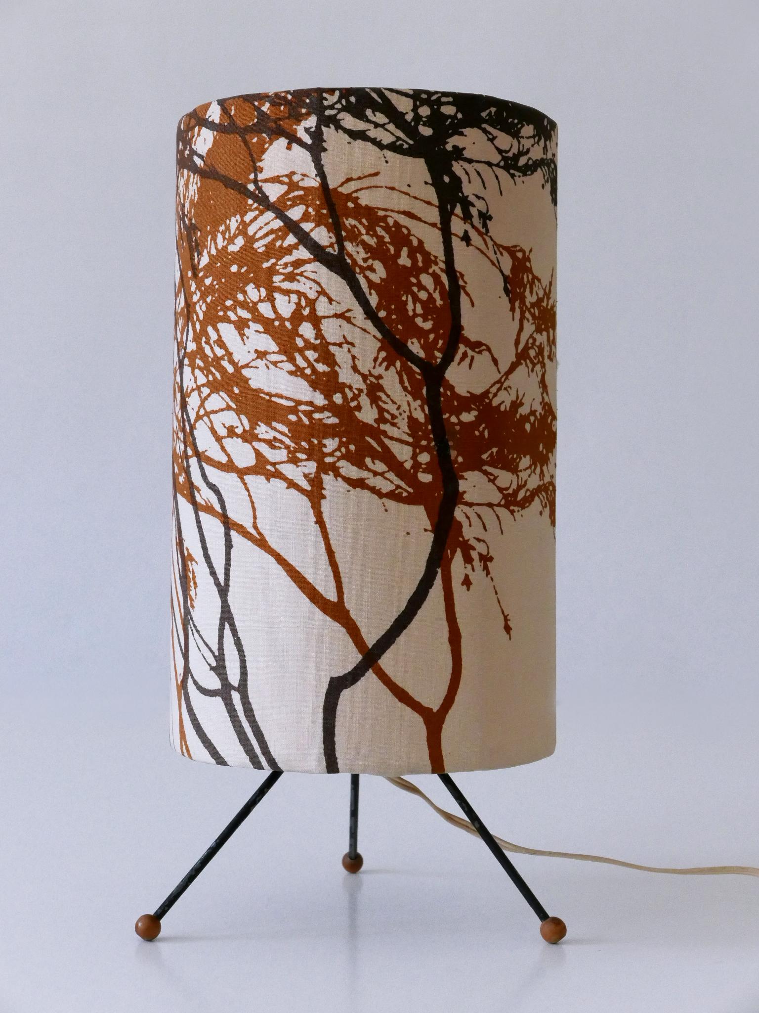 Rare & Lovely Mid Century Modern Bedside Table Lamp Austria 1950s For Sale 3