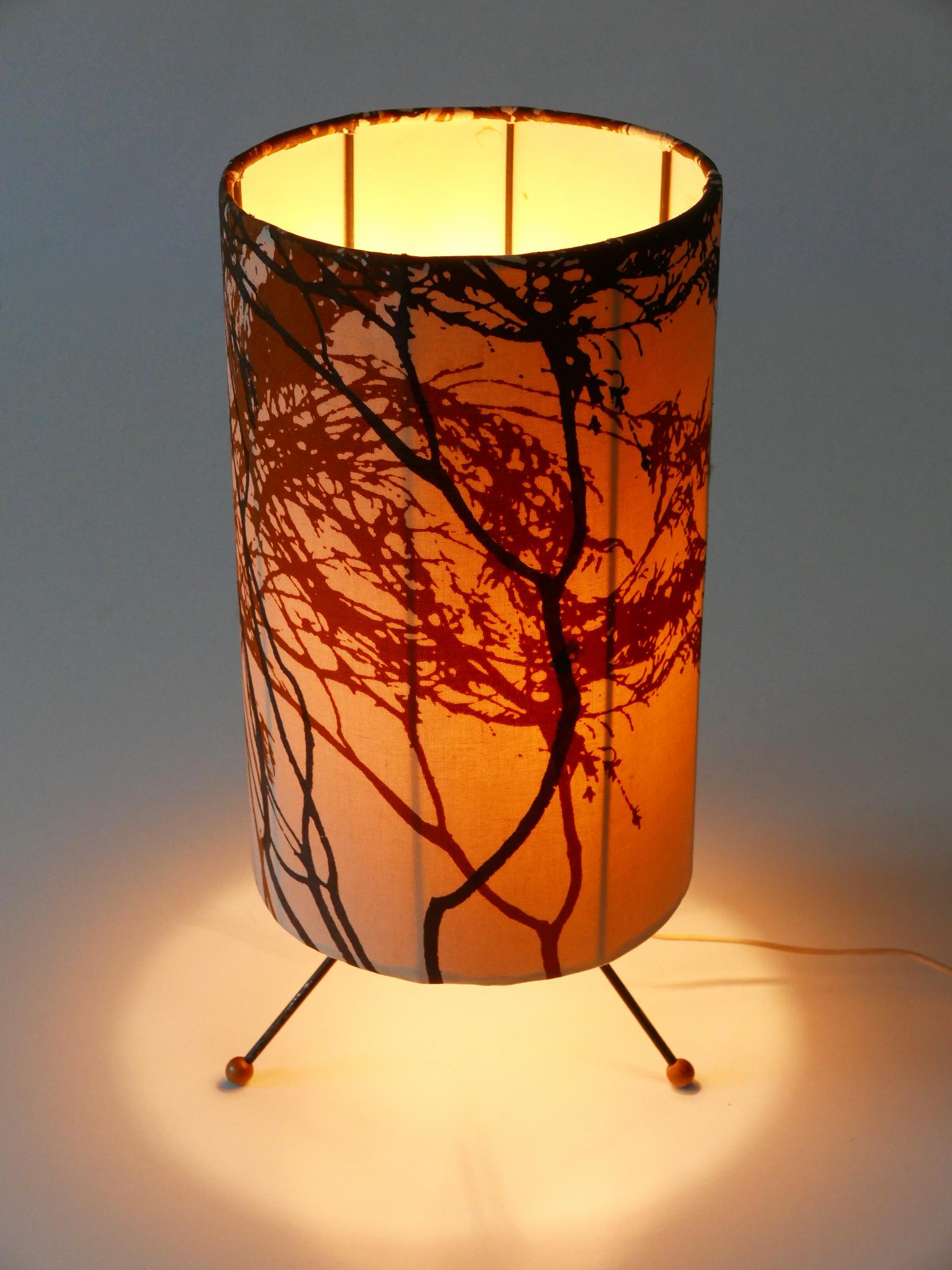 Rare & Lovely Mid Century Modern Bedside Table Lamp Austria 1950s For Sale 6