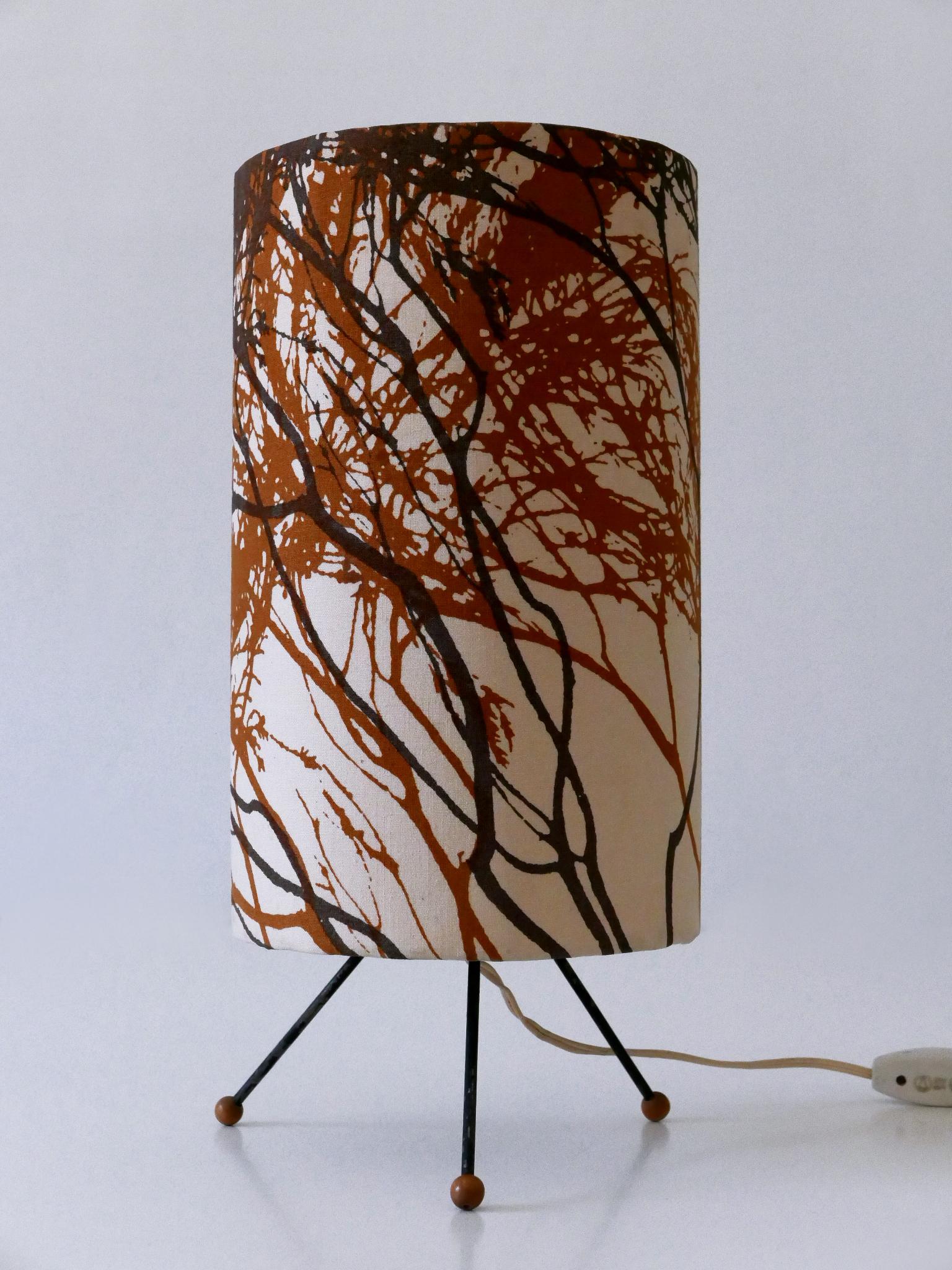 Rare & Lovely Mid Century Modern Bedside Table Lamp Austria 1950s For Sale 8