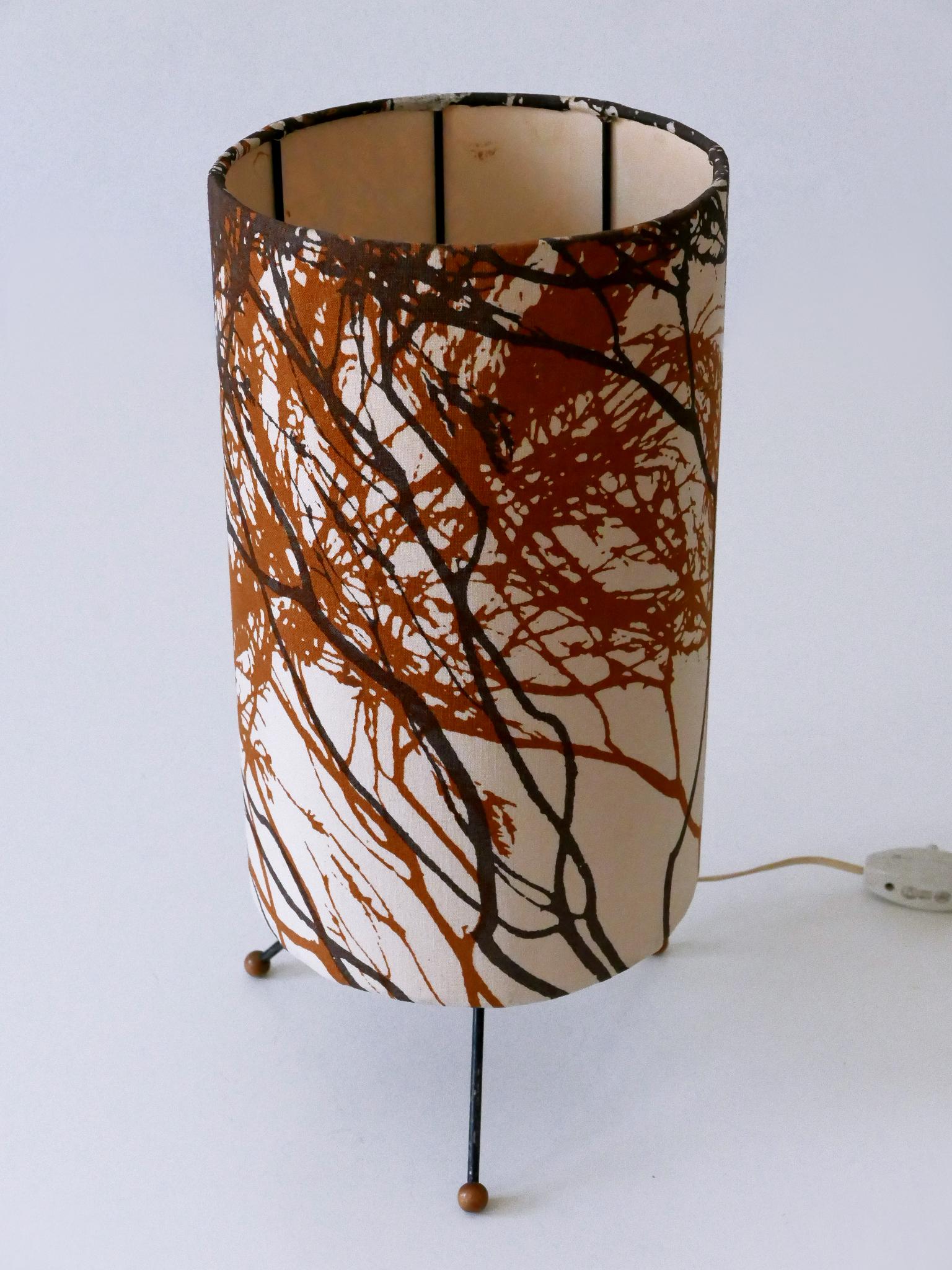 Rare & Lovely Mid Century Modern Bedside Table Lamp Austria 1950s For Sale 9