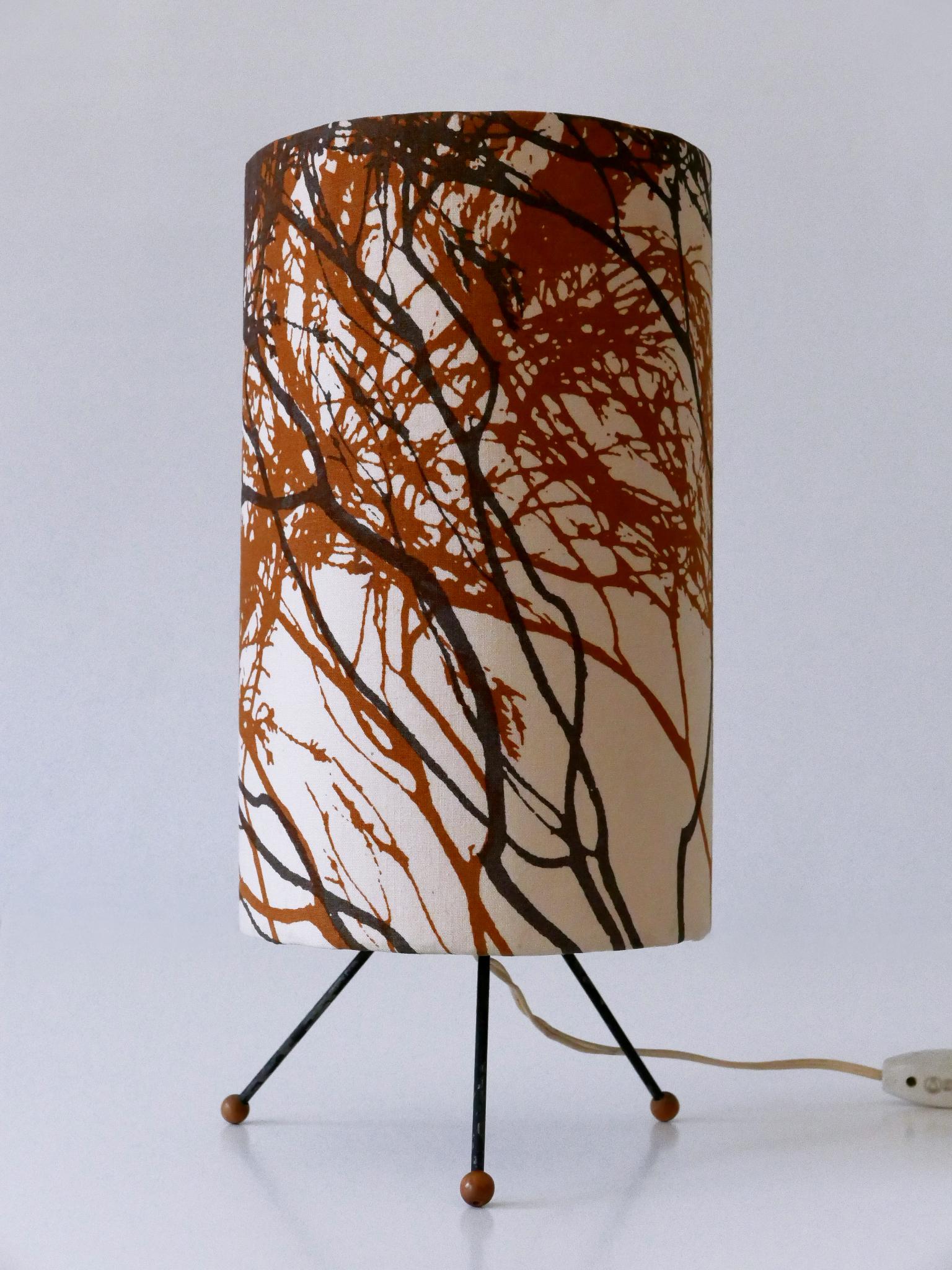 Mid-Century Modern Rare & Lovely Mid Century Modern Bedside Table Lamp Austria 1950s For Sale