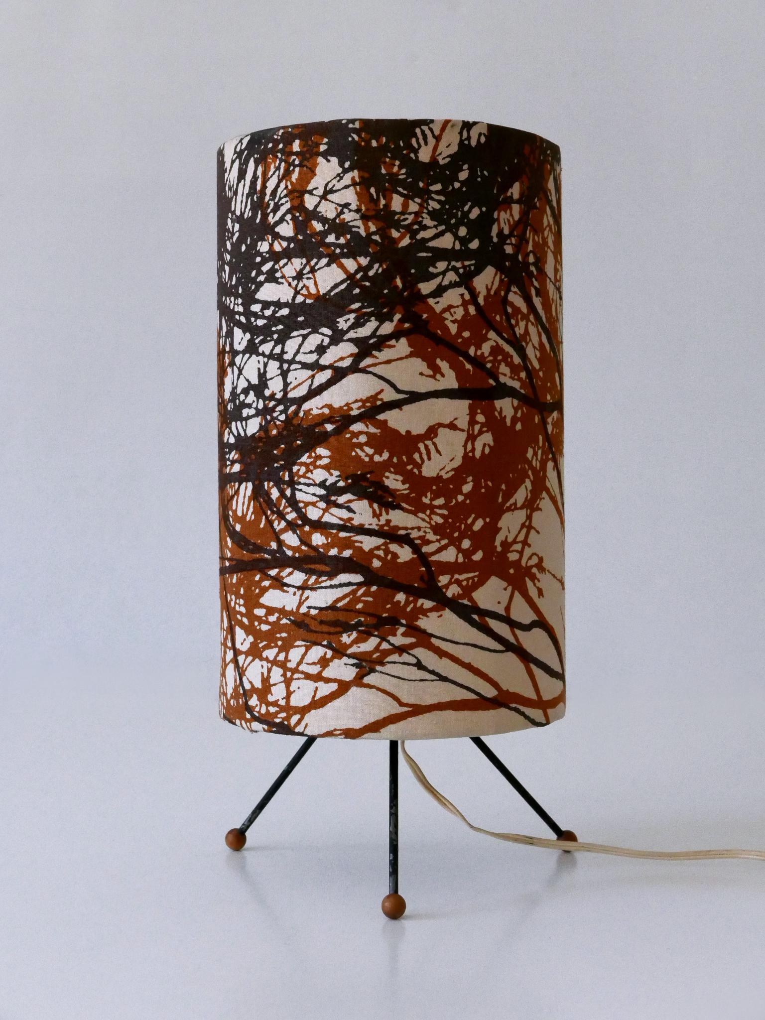 Rare & Lovely Mid Century Modern Bedside Table Lamp Austria 1950s In Good Condition For Sale In Munich, DE