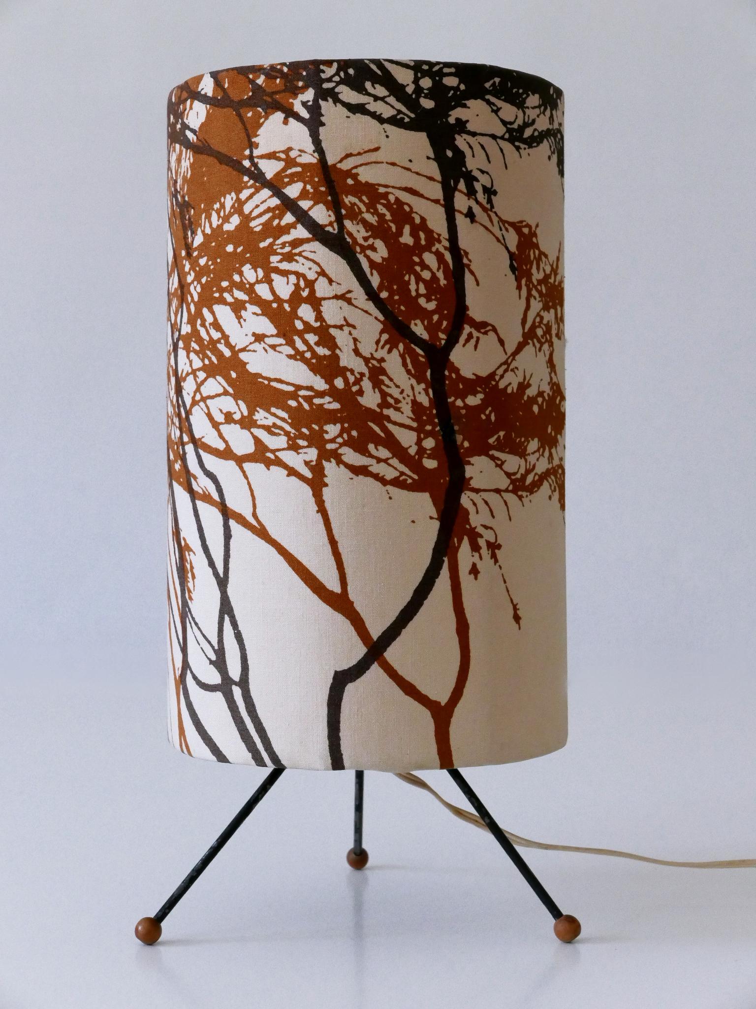 Rare & Lovely Mid Century Modern Bedside Table Lamp Austria 1950s For Sale 1