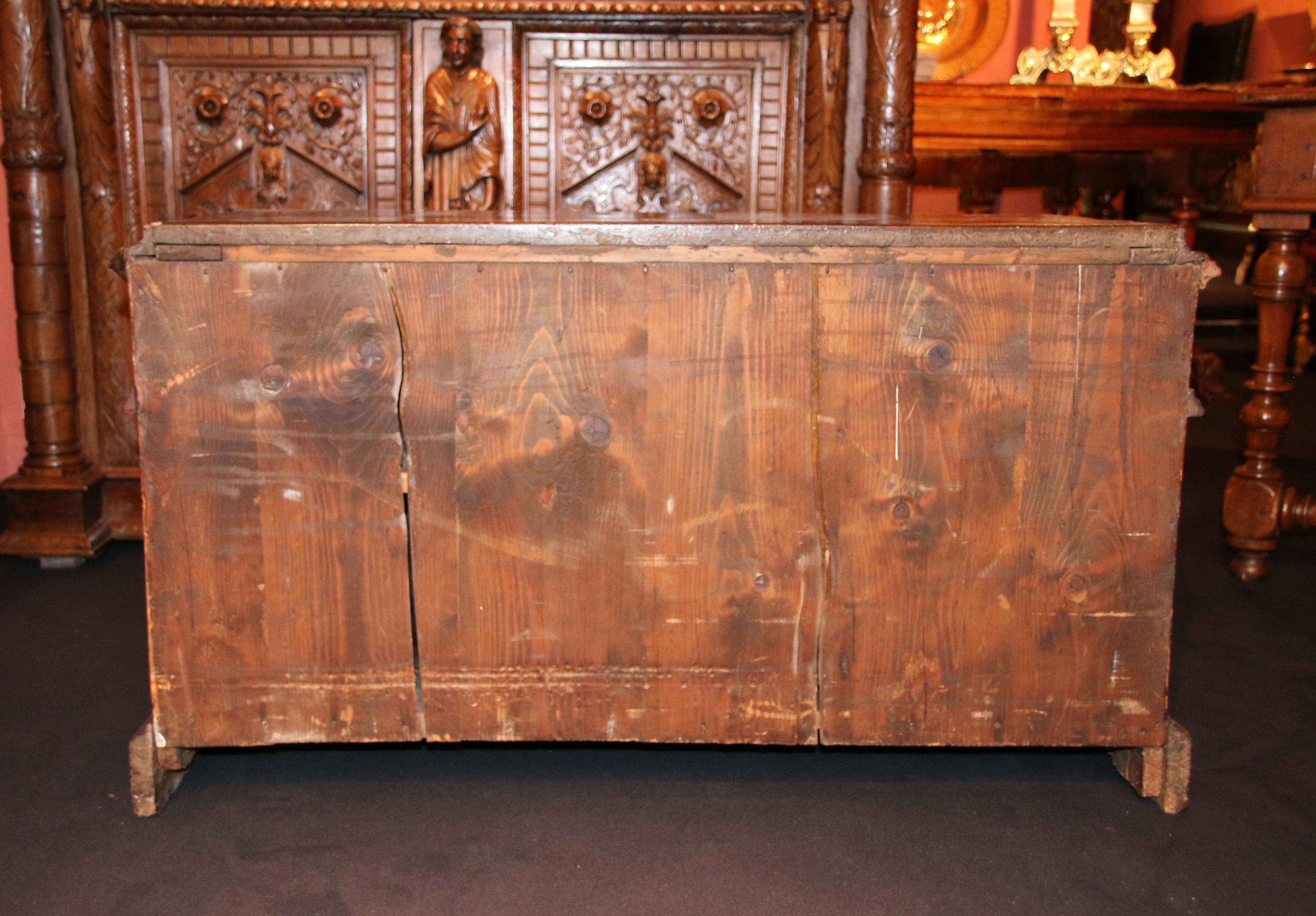 Rare Lower Piece of Furniture of Renaissance Period from Bologna 'Italy' In Good Condition In Saint-Ouen, FR