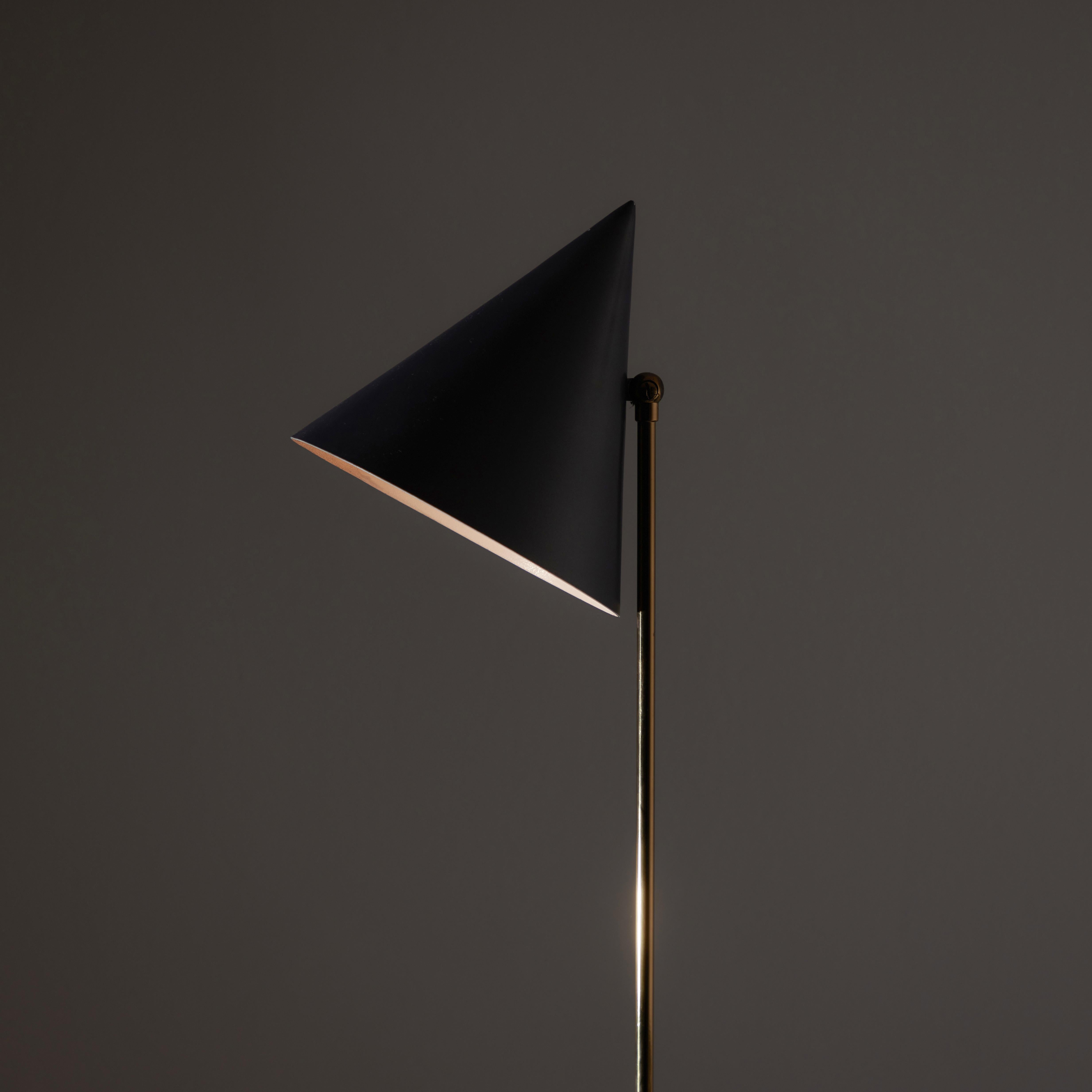 Brass Rare LTE 5 Floor Lamp by Luigi Caccia Dominioni for Azucena For Sale