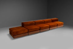 Rare Lucite Sectional Sofa by Roberto Monsani for Acerbis, Italy 1975