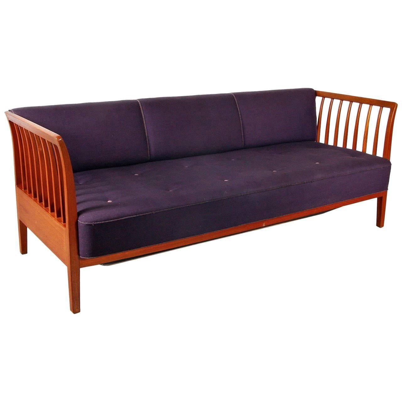 Rare Ludvig Pontoppidan Sofa, Denmark 1940 For Sale