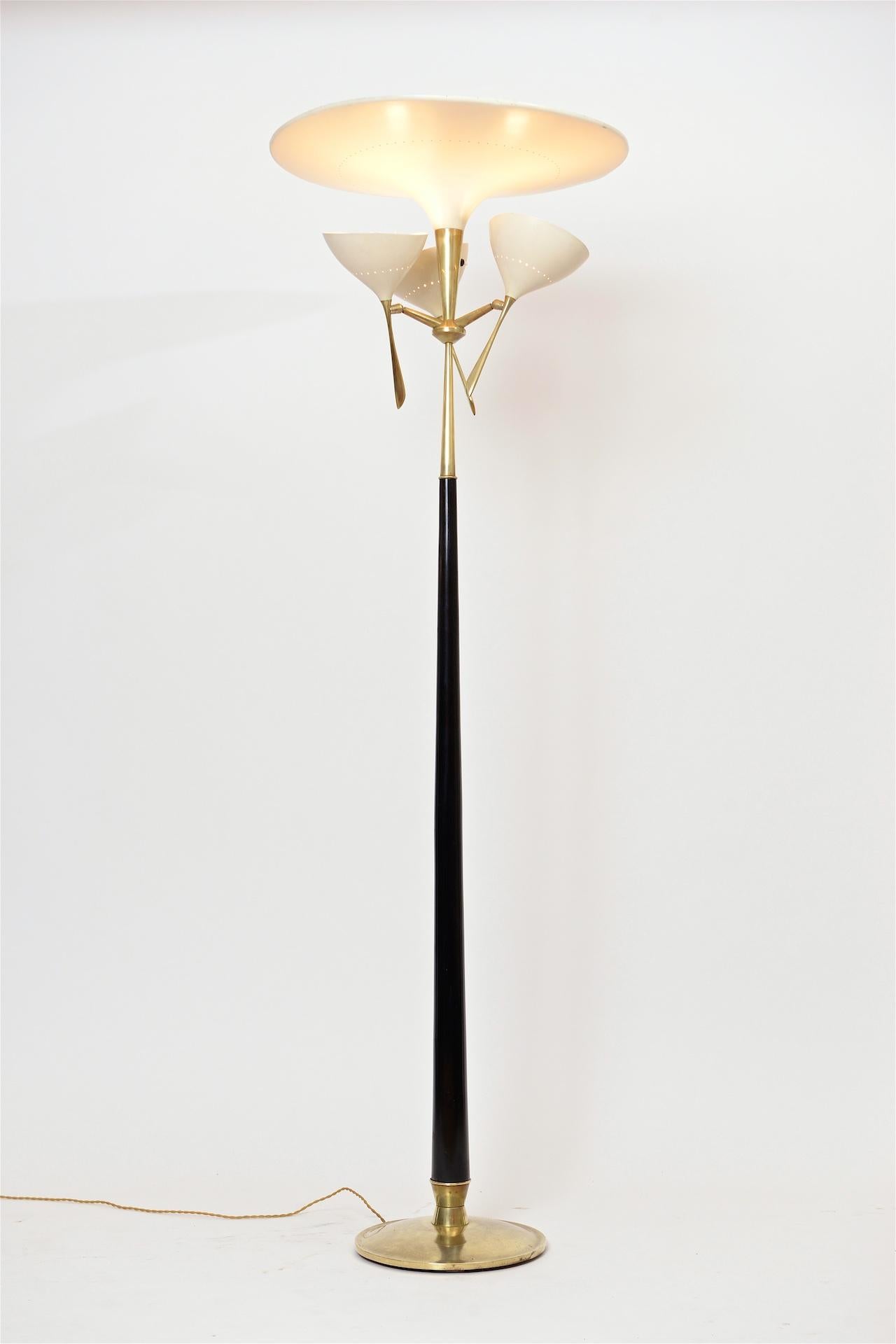 Rare Lumi Floor Lamp, circa 1950 In Good Condition In London, GB