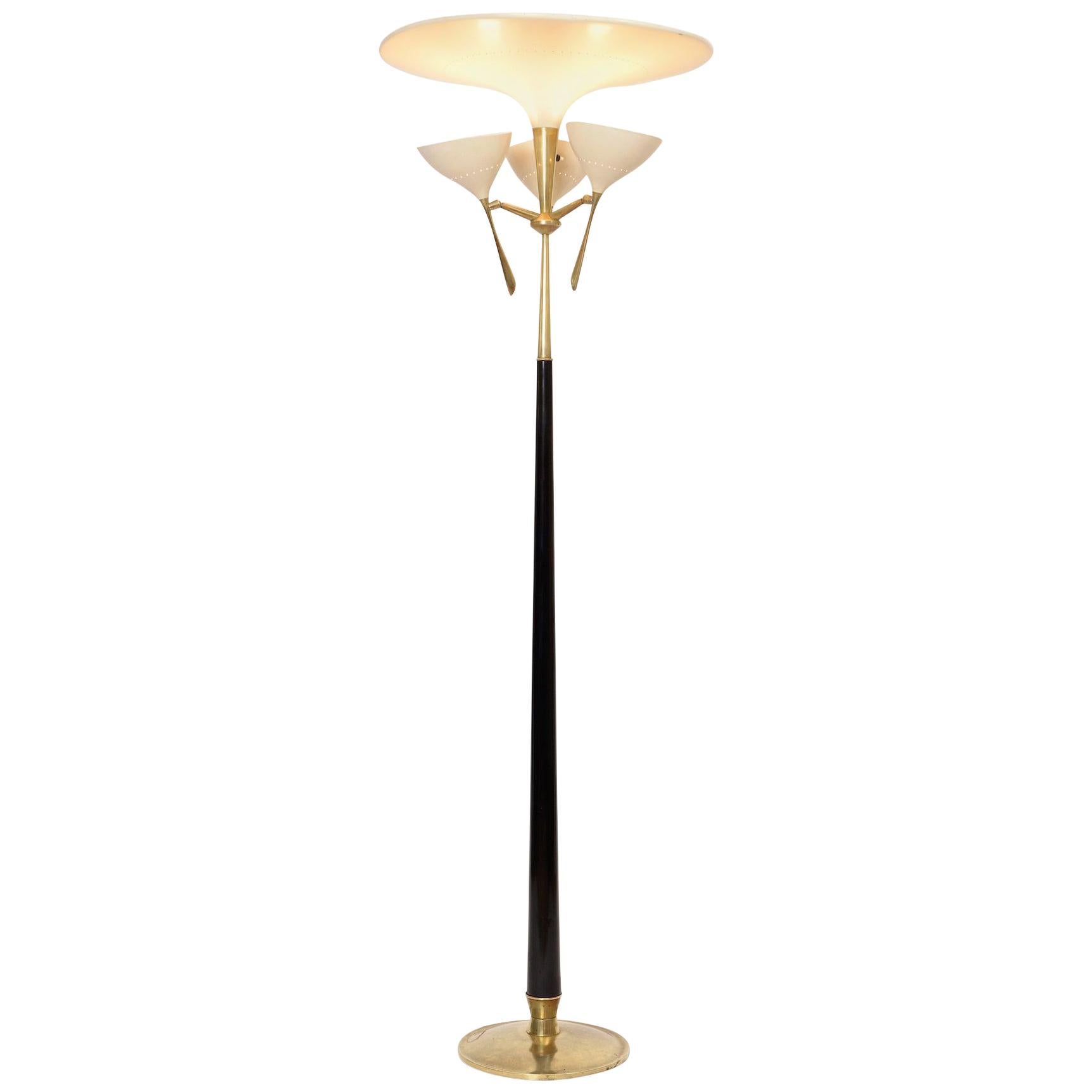 Rare Lumi Floor Lamp, circa 1950