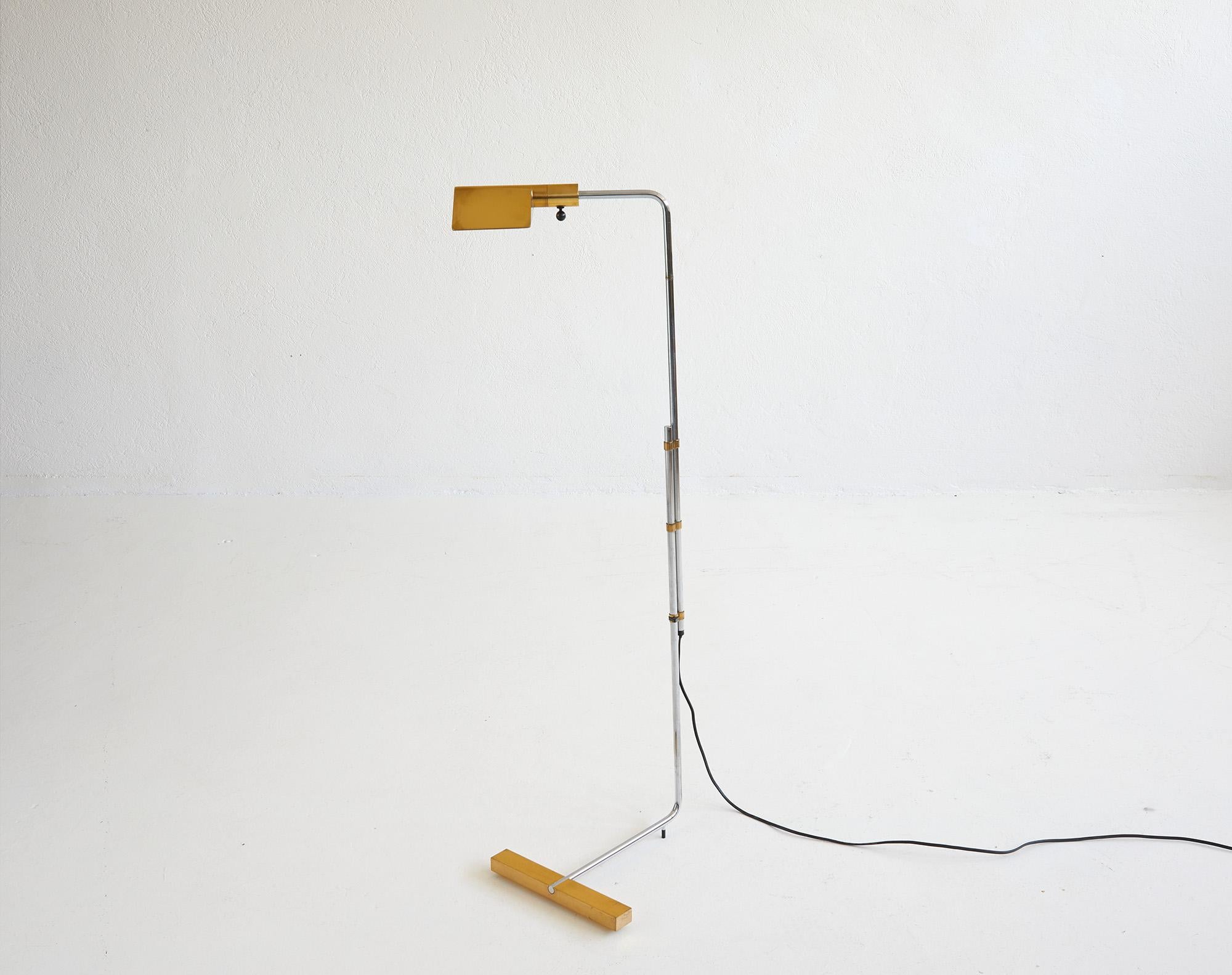 Rare LZ17 n.4 Floor Lamp by Cedric Hartman for Jack Lenor Larsen, 1966 In Good Condition For Sale In Renens, CH