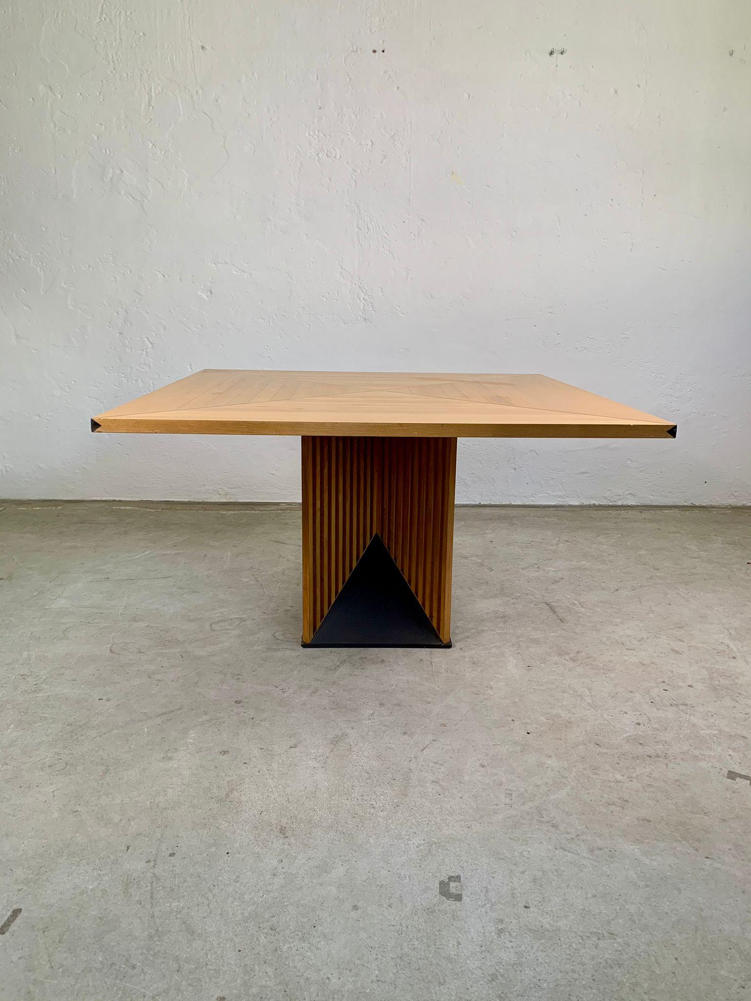 Rare Maestro dining table by Gianfranco Frattini for Acerbis, Italy, 1980s For Sale 2